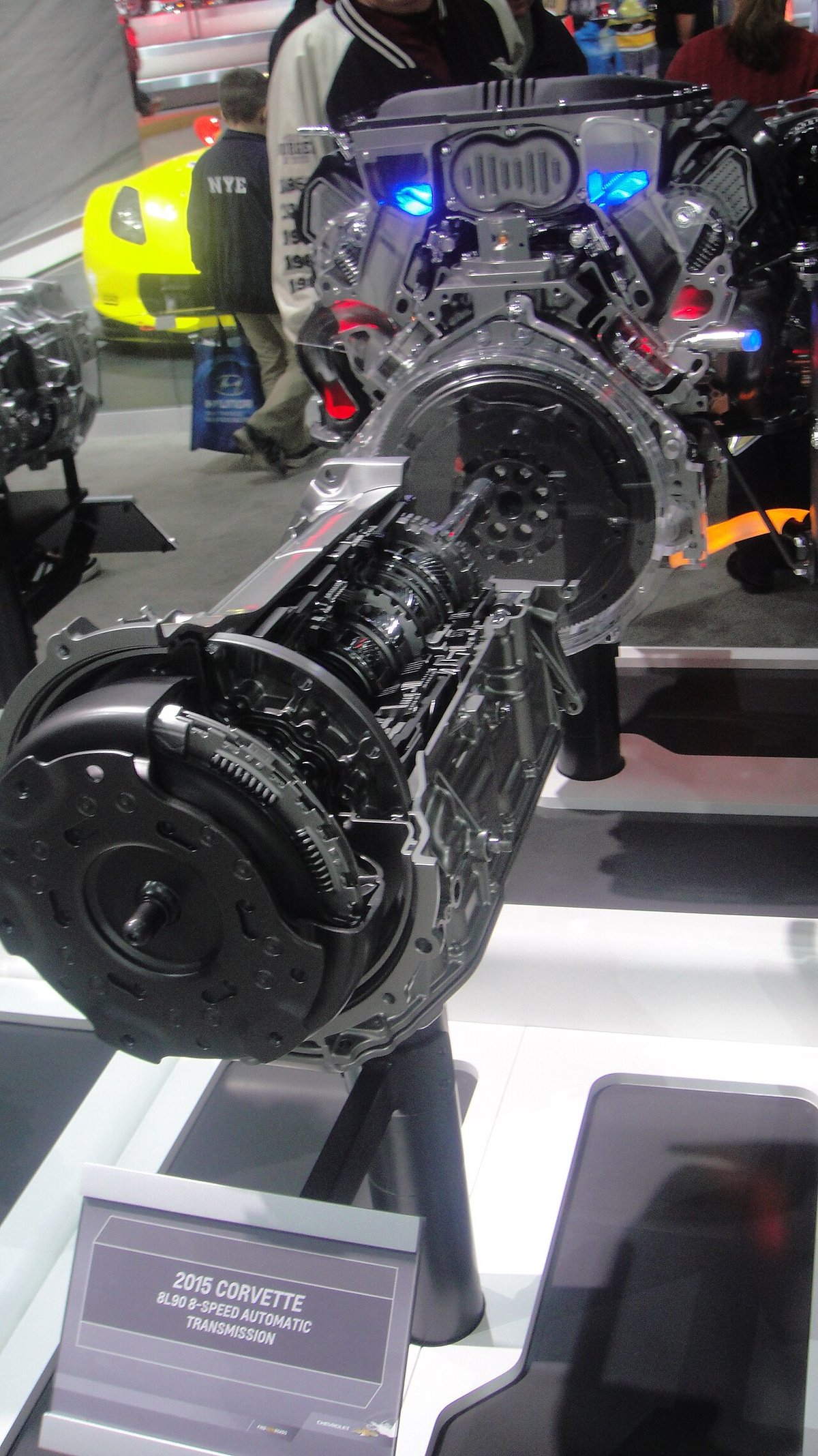 Modern 8-speed automatic transmission