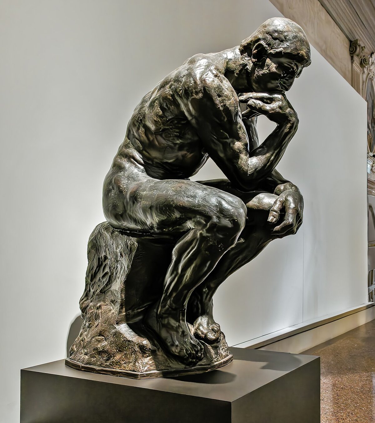 Rodin's sculpture The Thinker