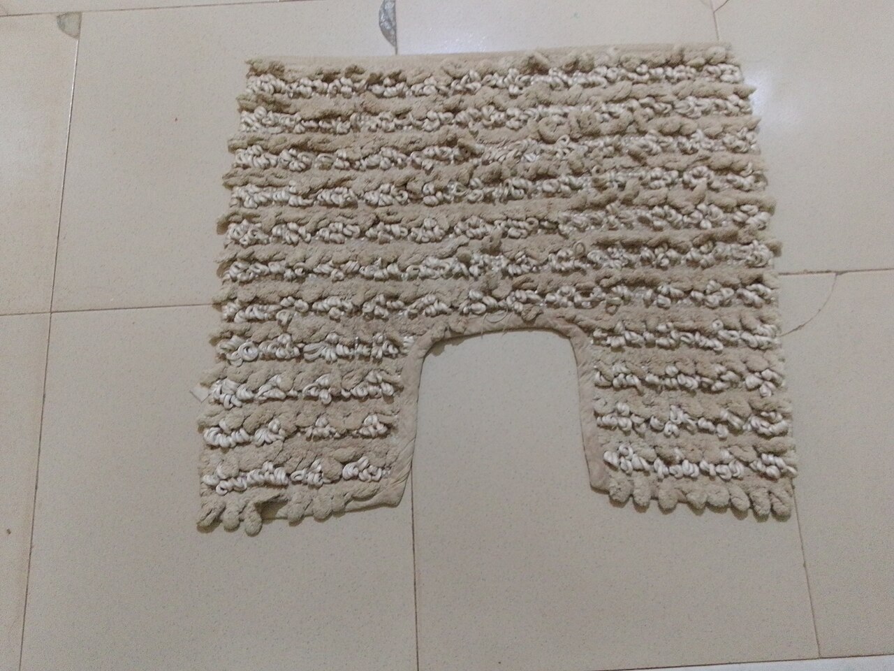 A door mat at a home entrance
