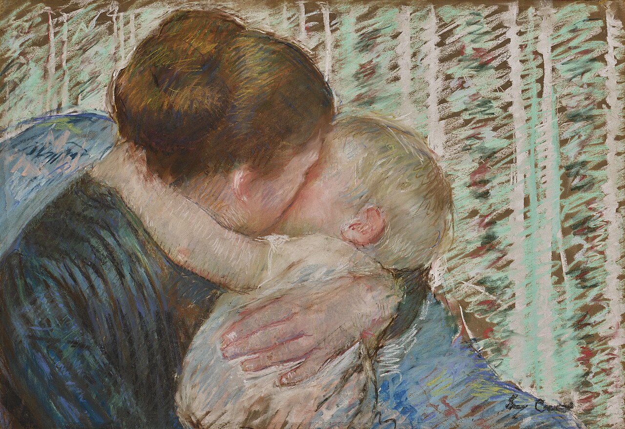 Mary Cassatt's Mother and Child (The Goodnight Hug)
