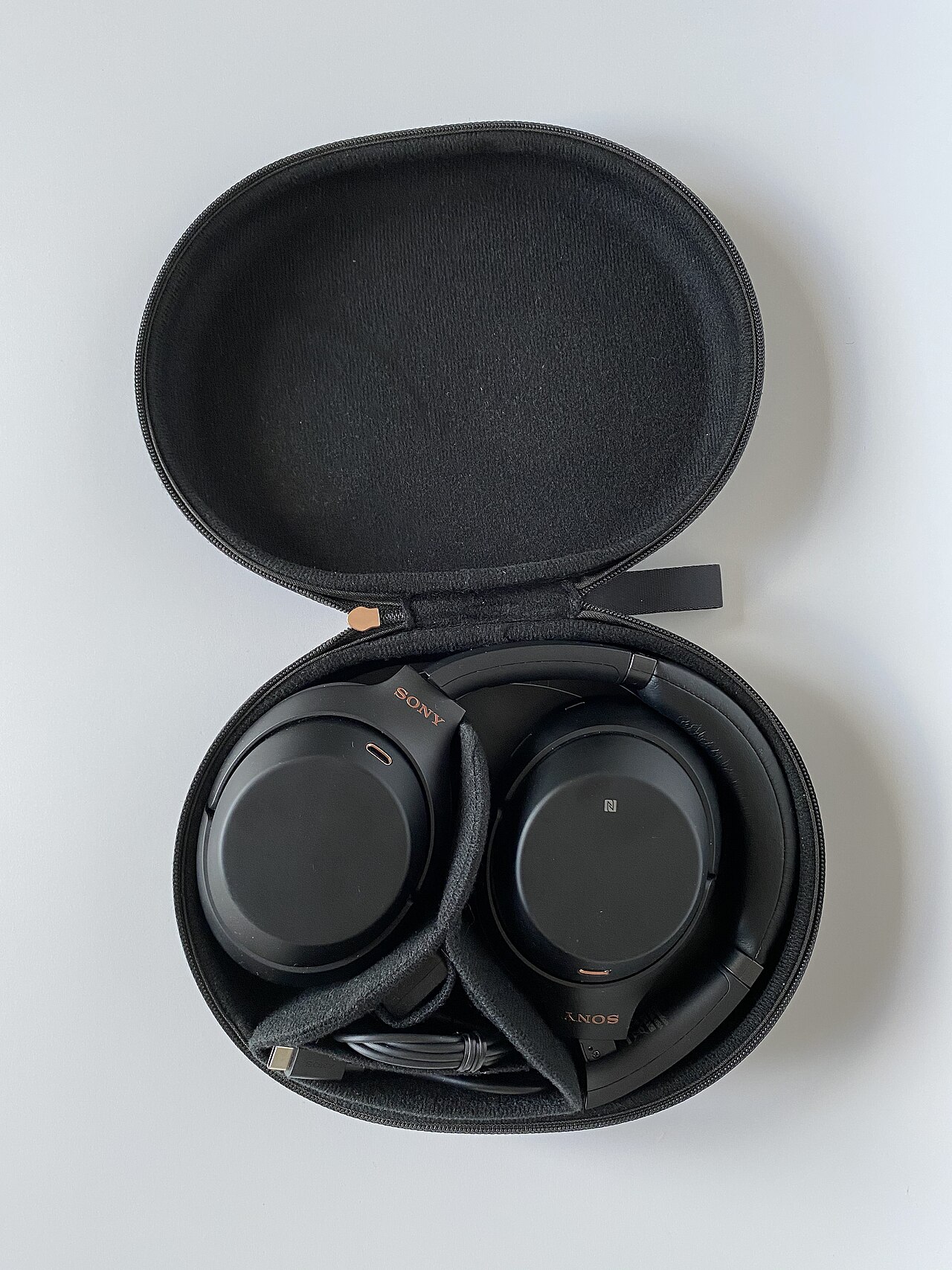Sony WH-1000XM3 wireless headphones with active noise cancelling