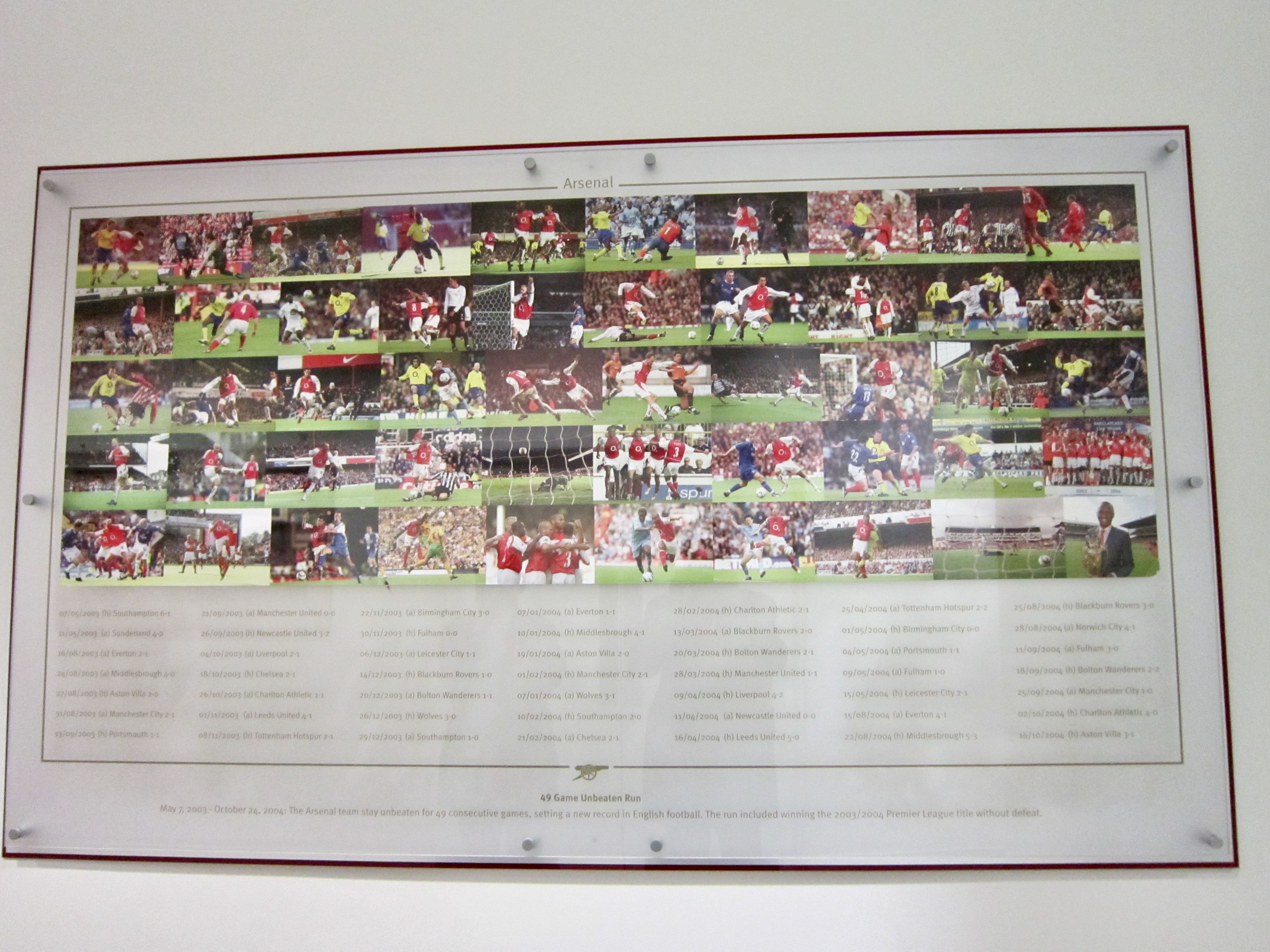 Emirates Stadium, home of Arsenal, on a match day