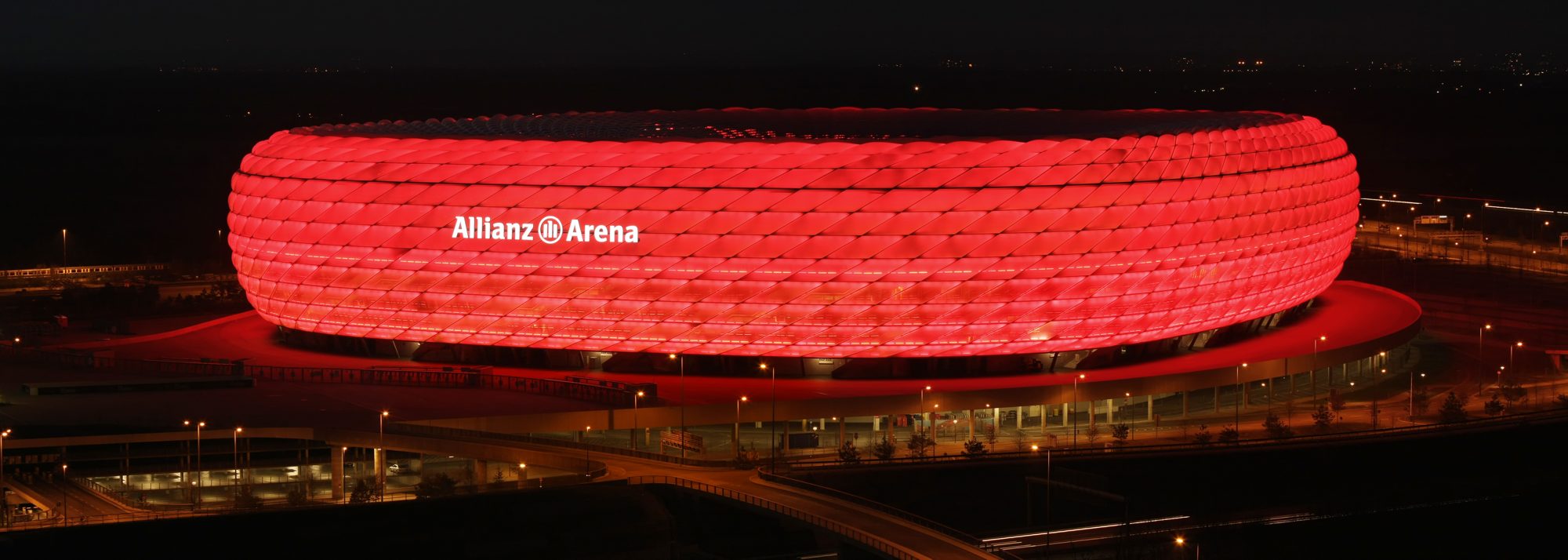 Bayern Munich play home games at the Allianz Arena in Munich. This match took place in Norway.