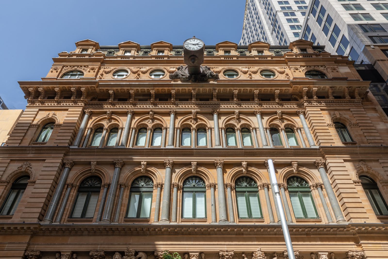 Historic building on George Street in Sydney