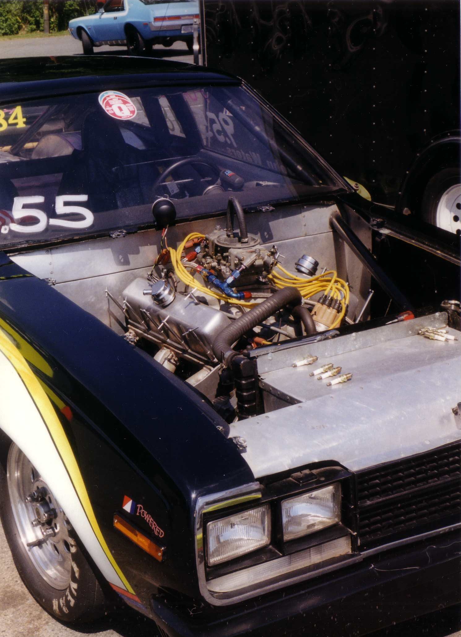 A performance car engine