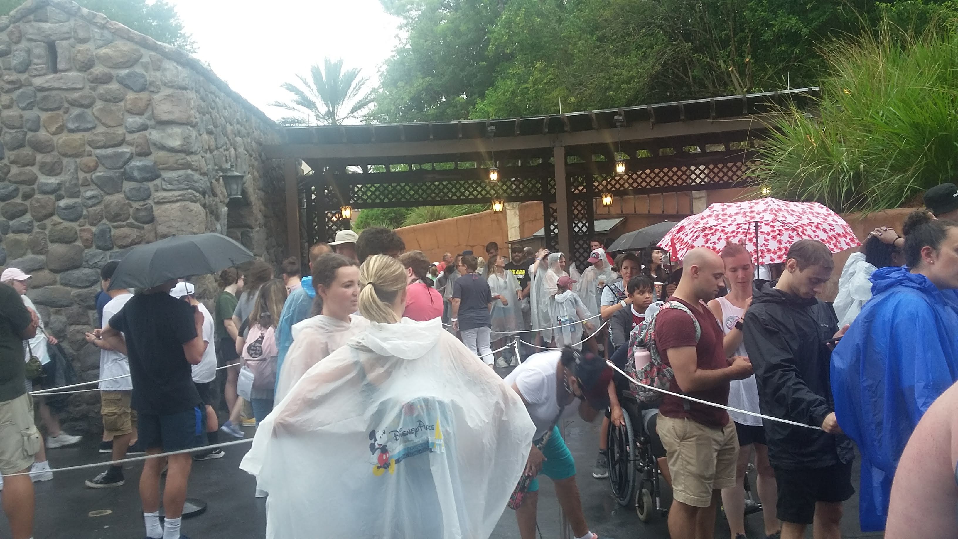 Guests gather on Sunset Boulevard at Disney's Hollywood Studios