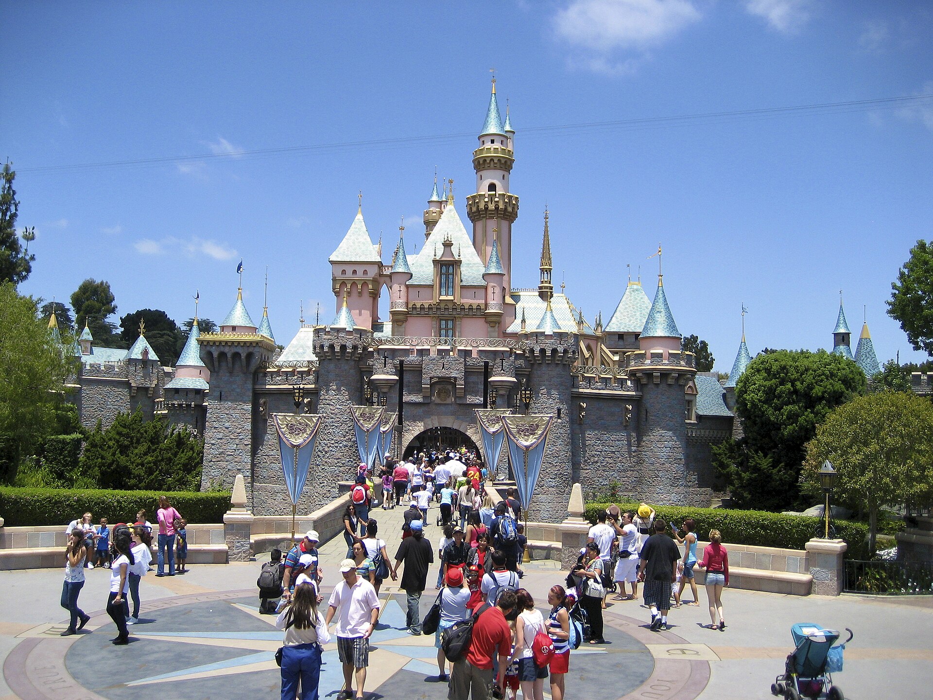 Sleeping Beauty Castle at Disneyland