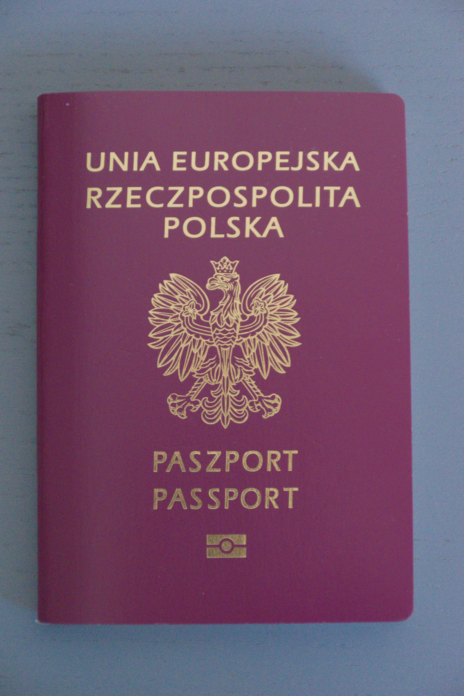 A Polish passport