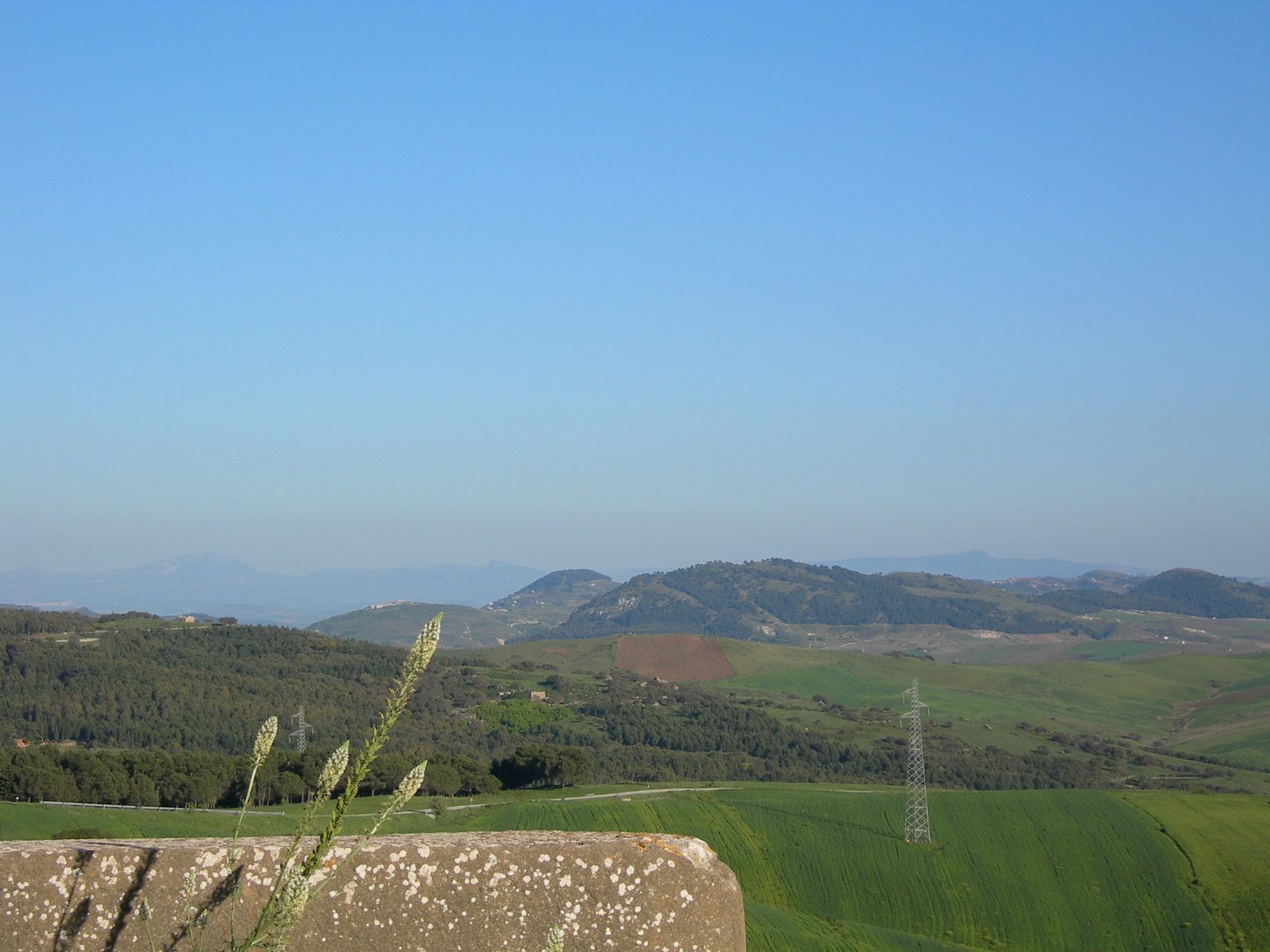 Countryside in western Sicily