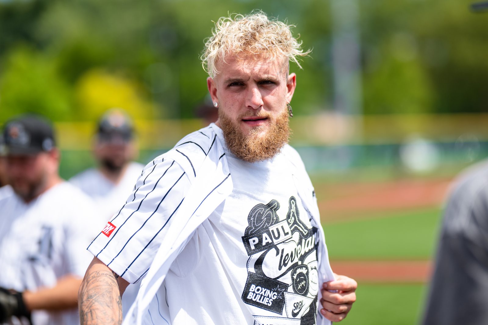 Jake Paul in 2023, before his injury layoff
