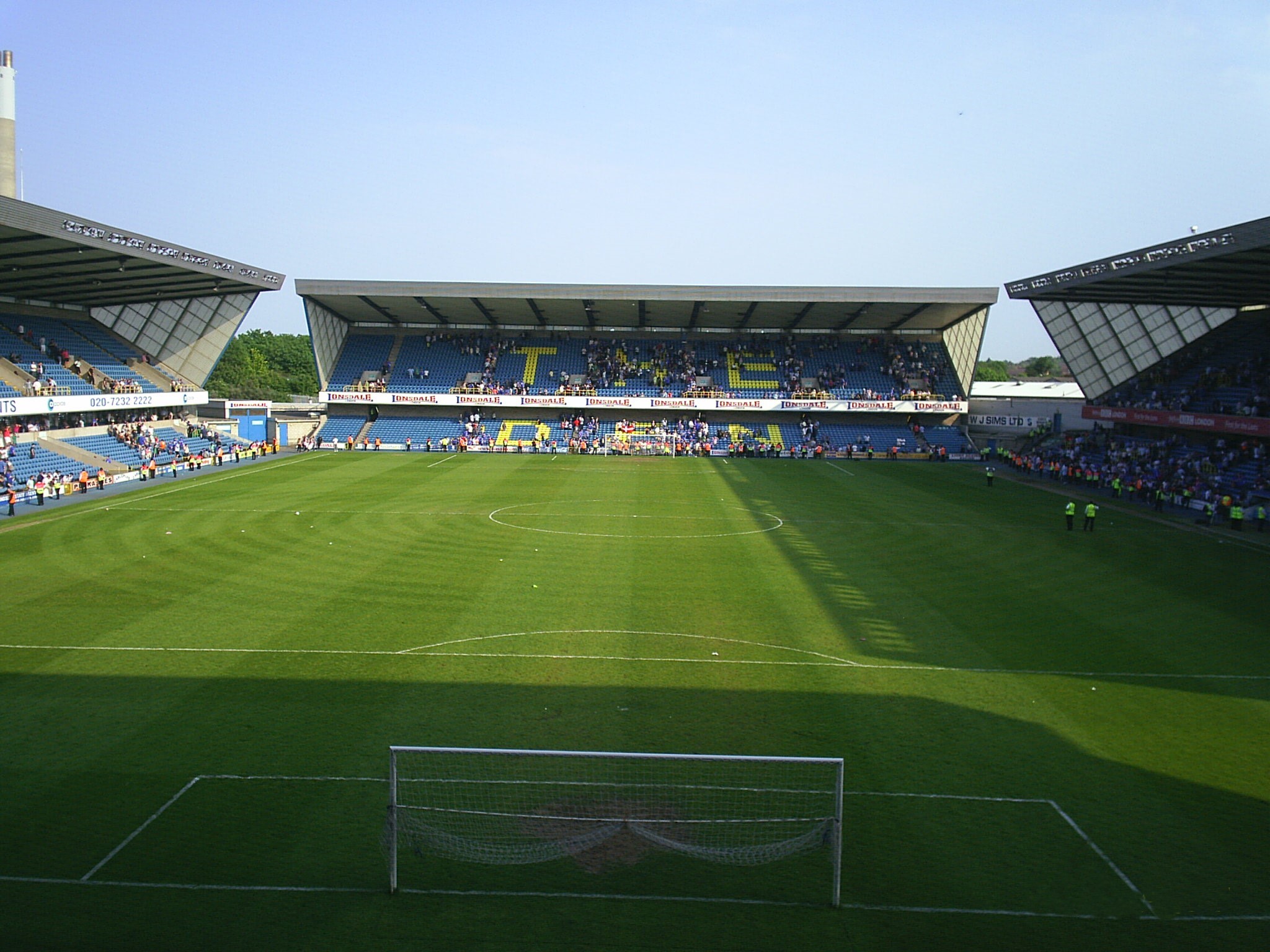 Millwall's home ground, pictured in April 2007