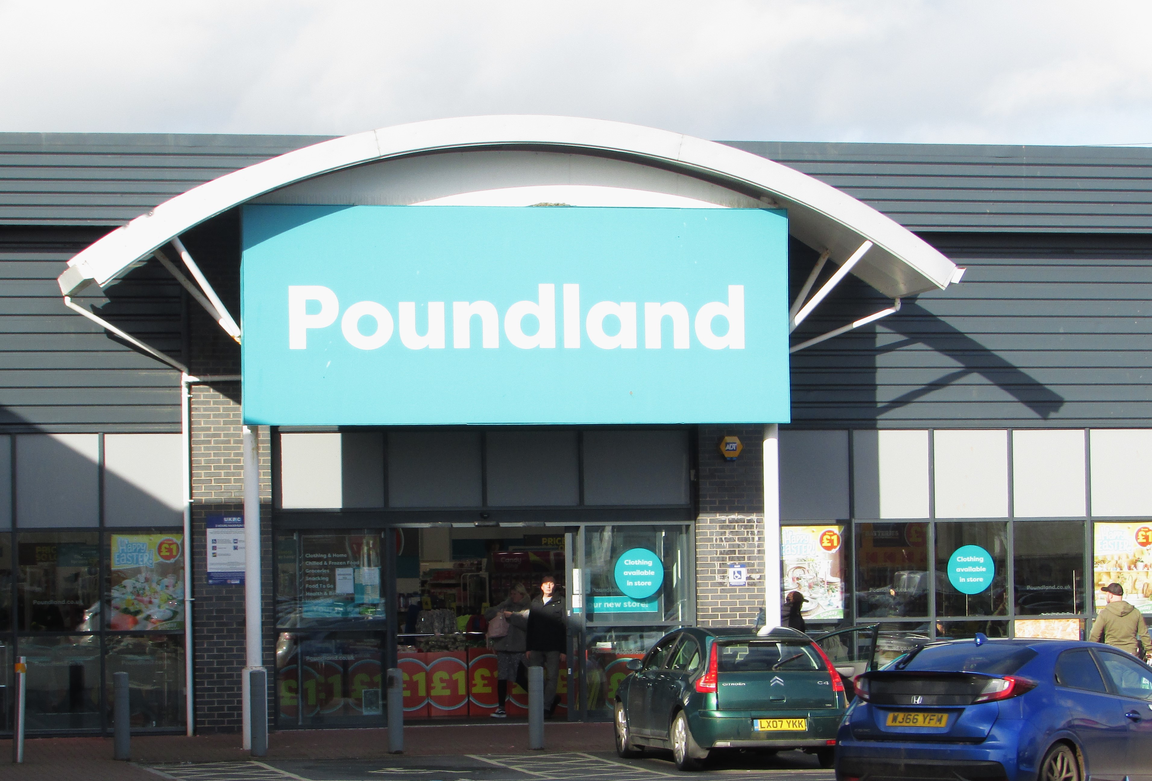 A Poundland store in Bridgwater