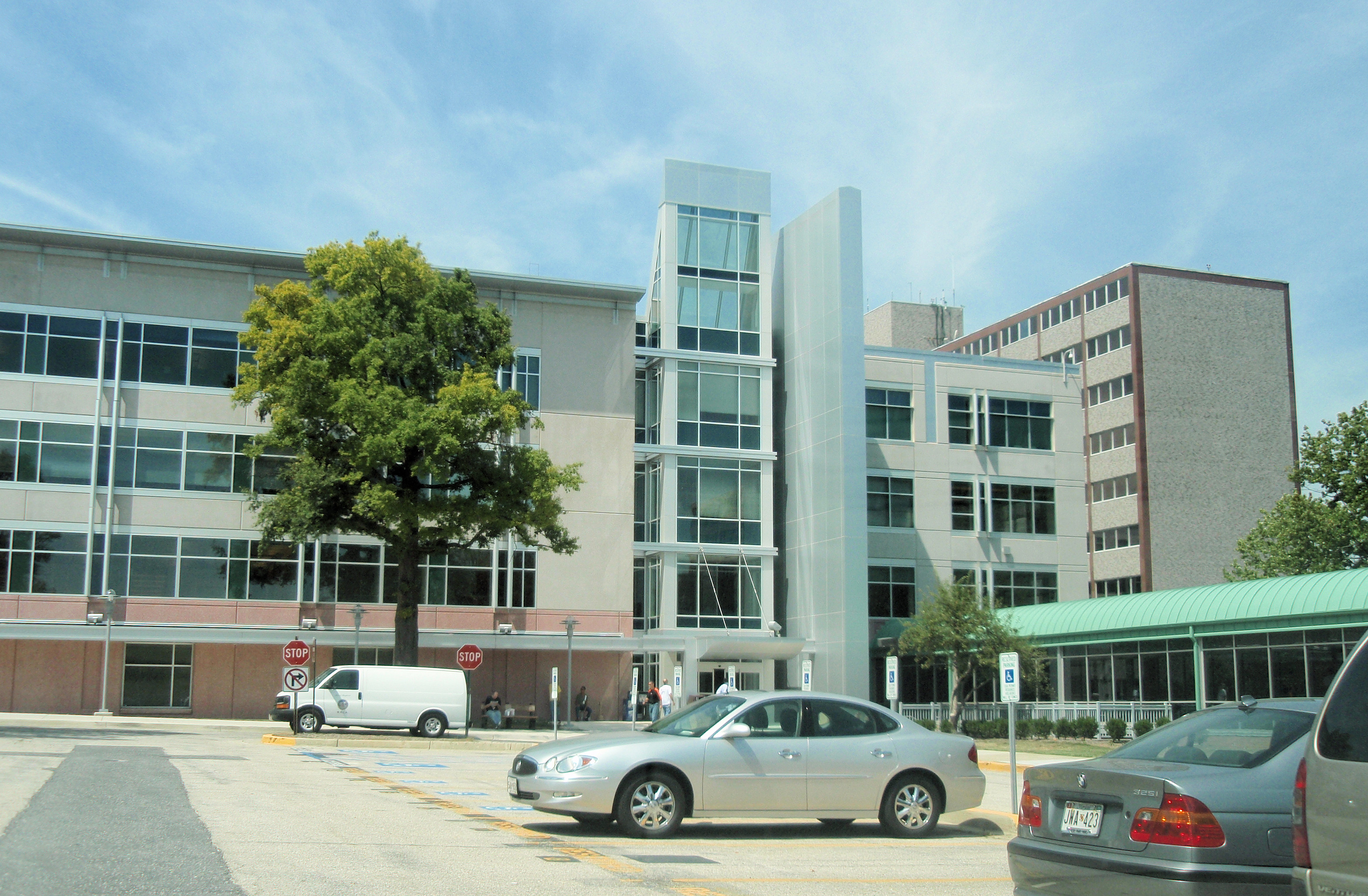 The Social Security Administration headquarters in Woodlawn, Maryland. File photo.