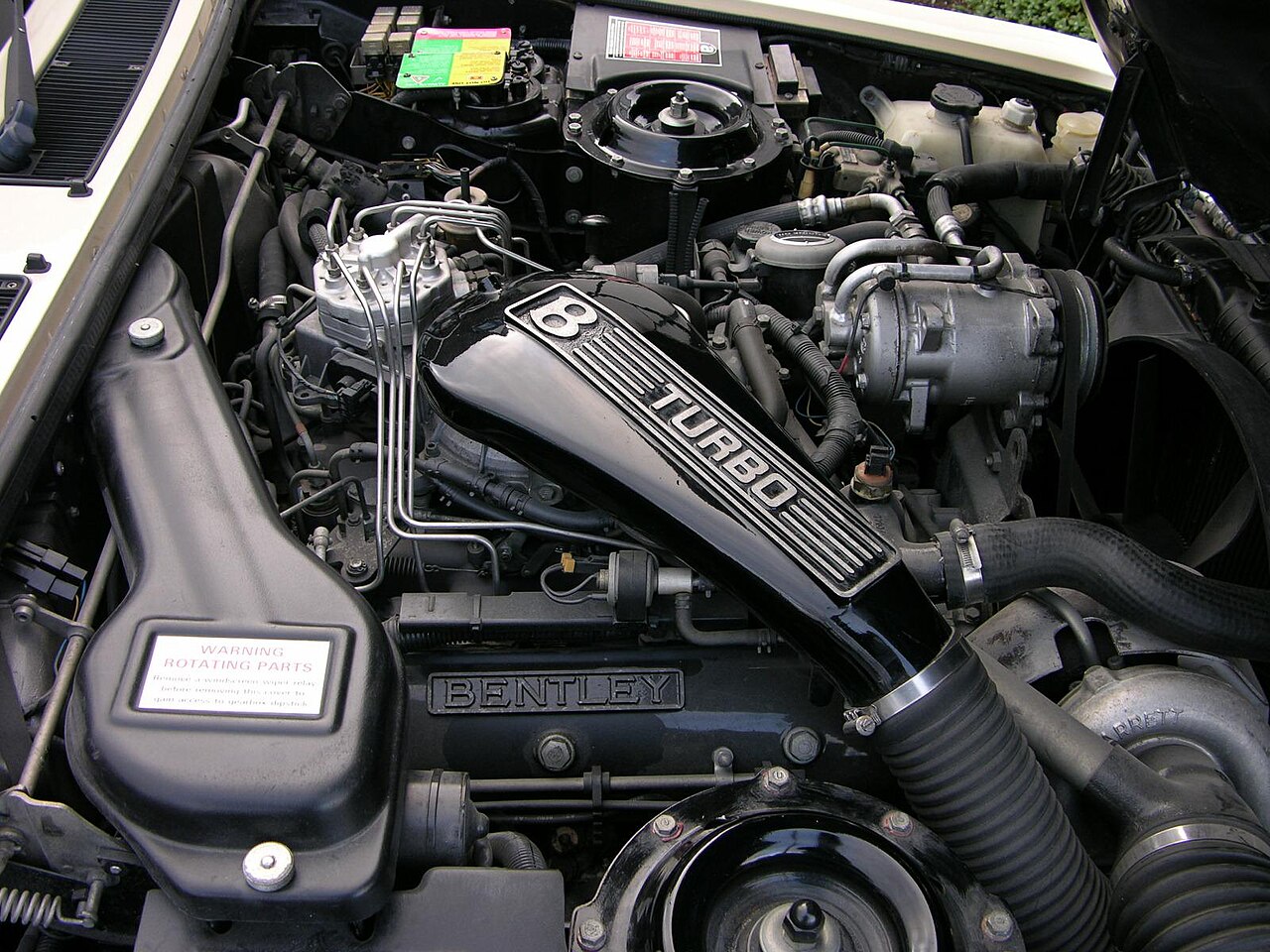 A 1990 Bentley Turbo R, an era when turbo lag was a defining trait