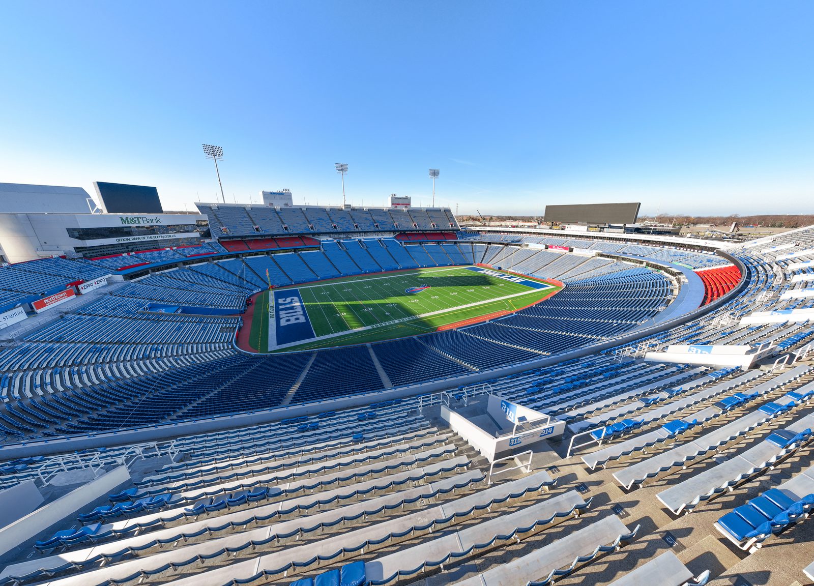 Highmark Stadium, home of the Buffalo Bills