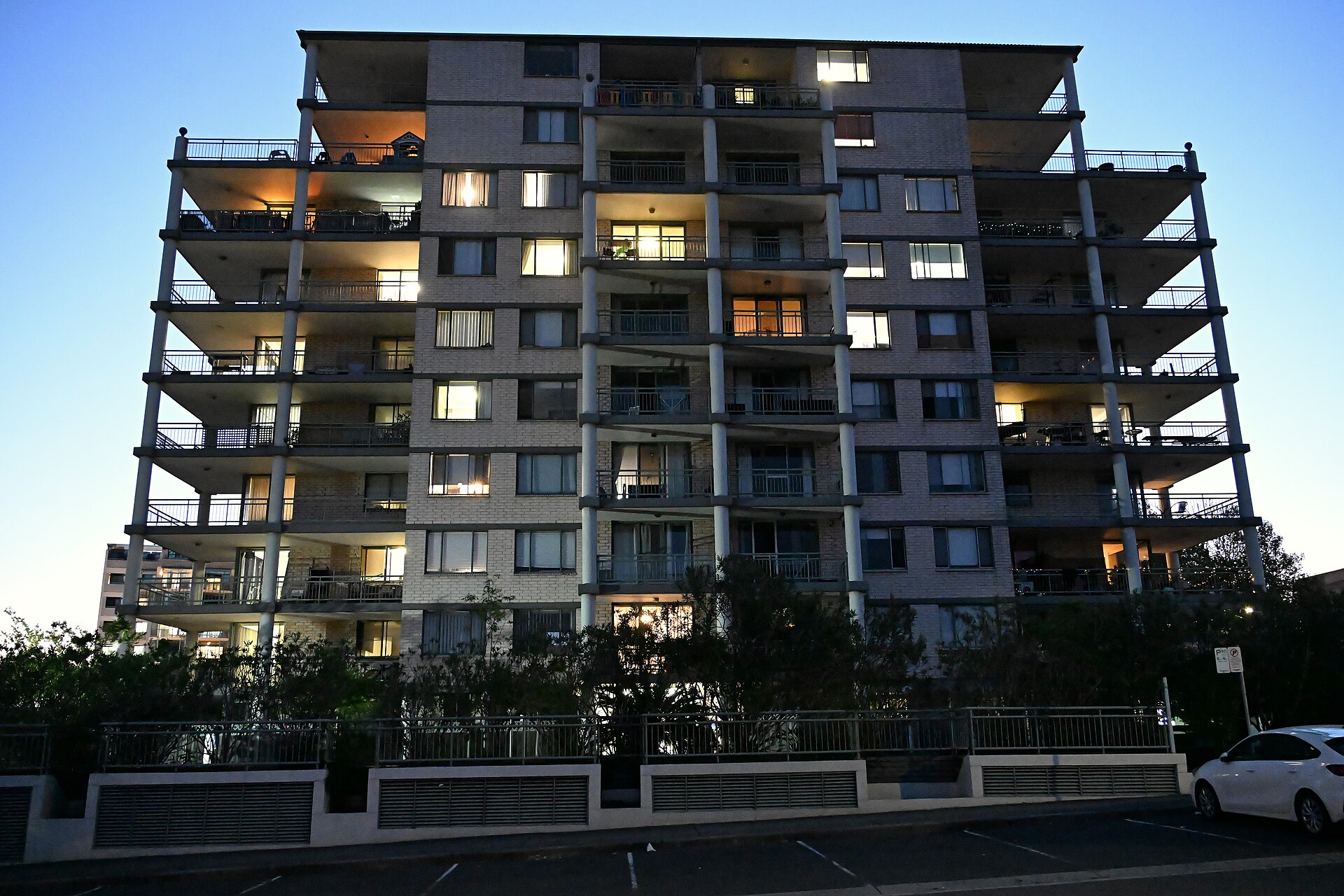 An apartment building in Kingsford, Sydney
