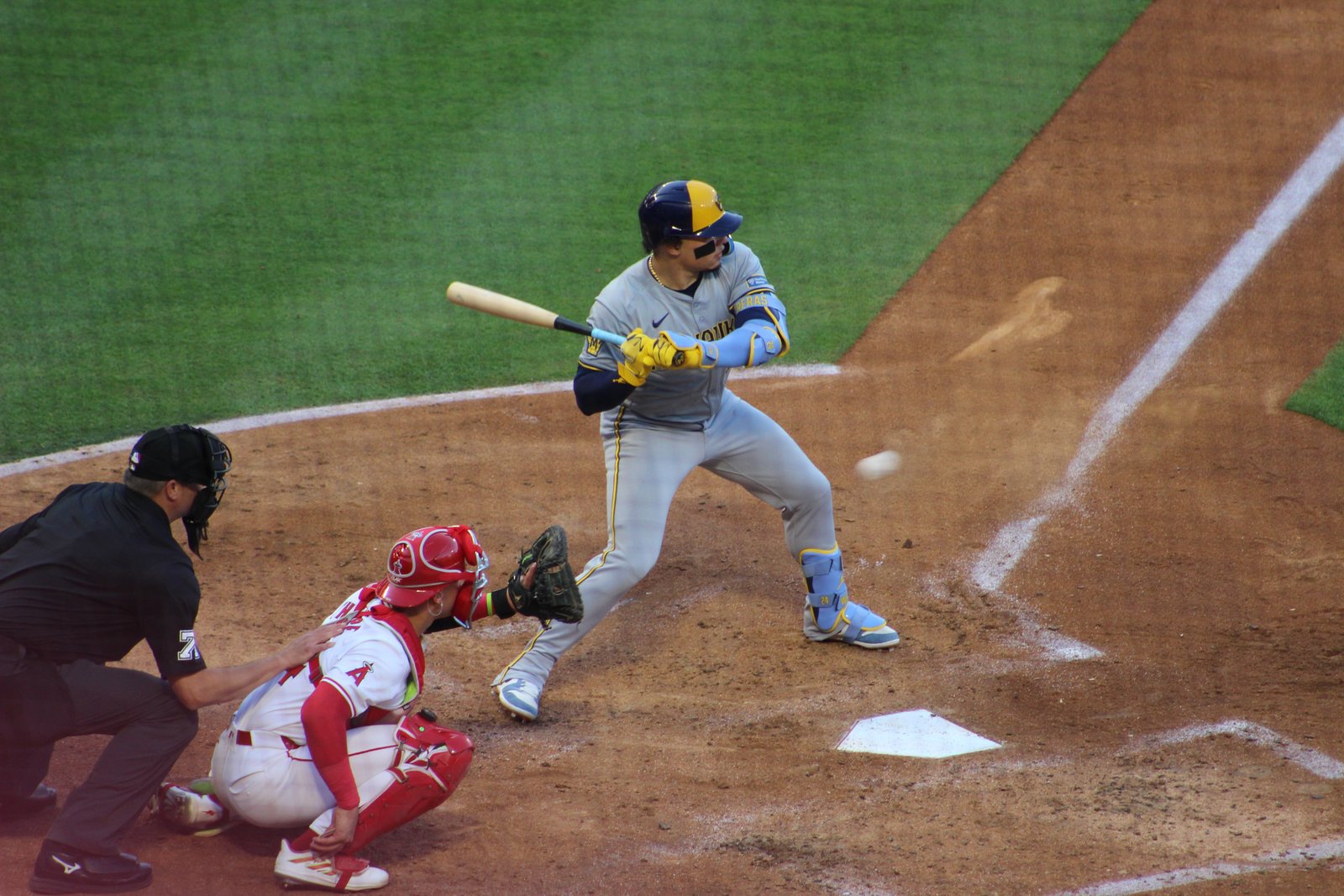 William Contreras with the Milwaukee Brewers during the 2024 season