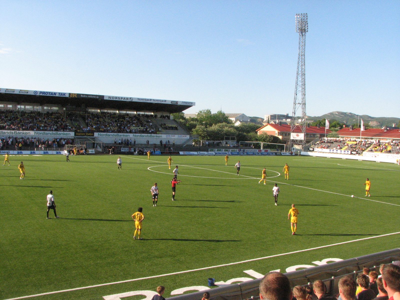 Aspmyra Stadion in Bodø, home of Bodø/Glimt