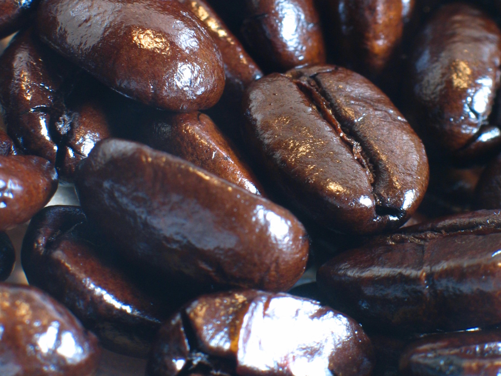Espresso-roasted coffee beans