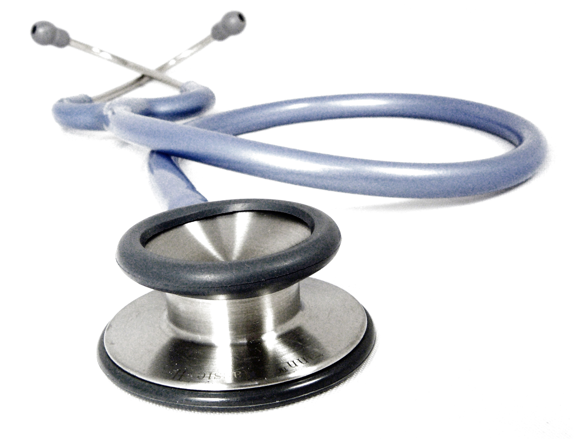 A stethoscope resting on a surface