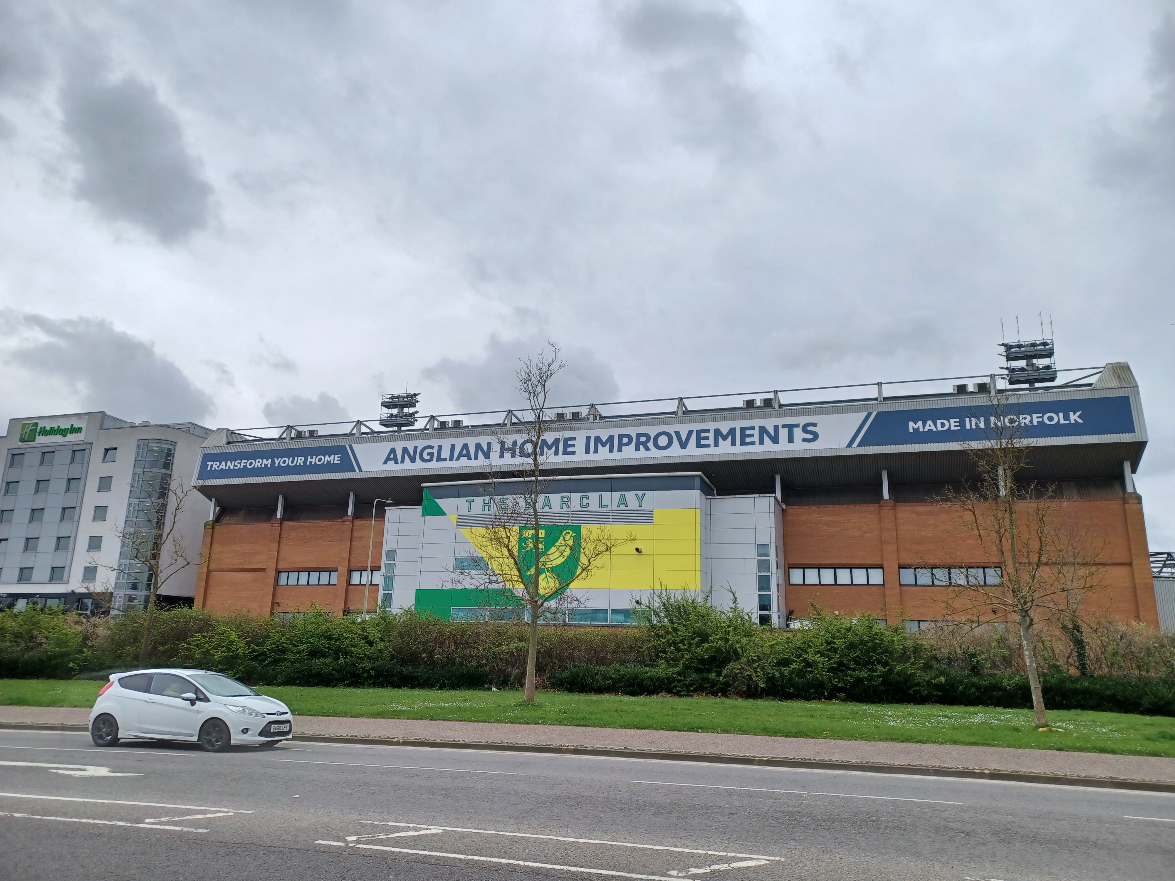 Carrow Road Stadium in Norwich