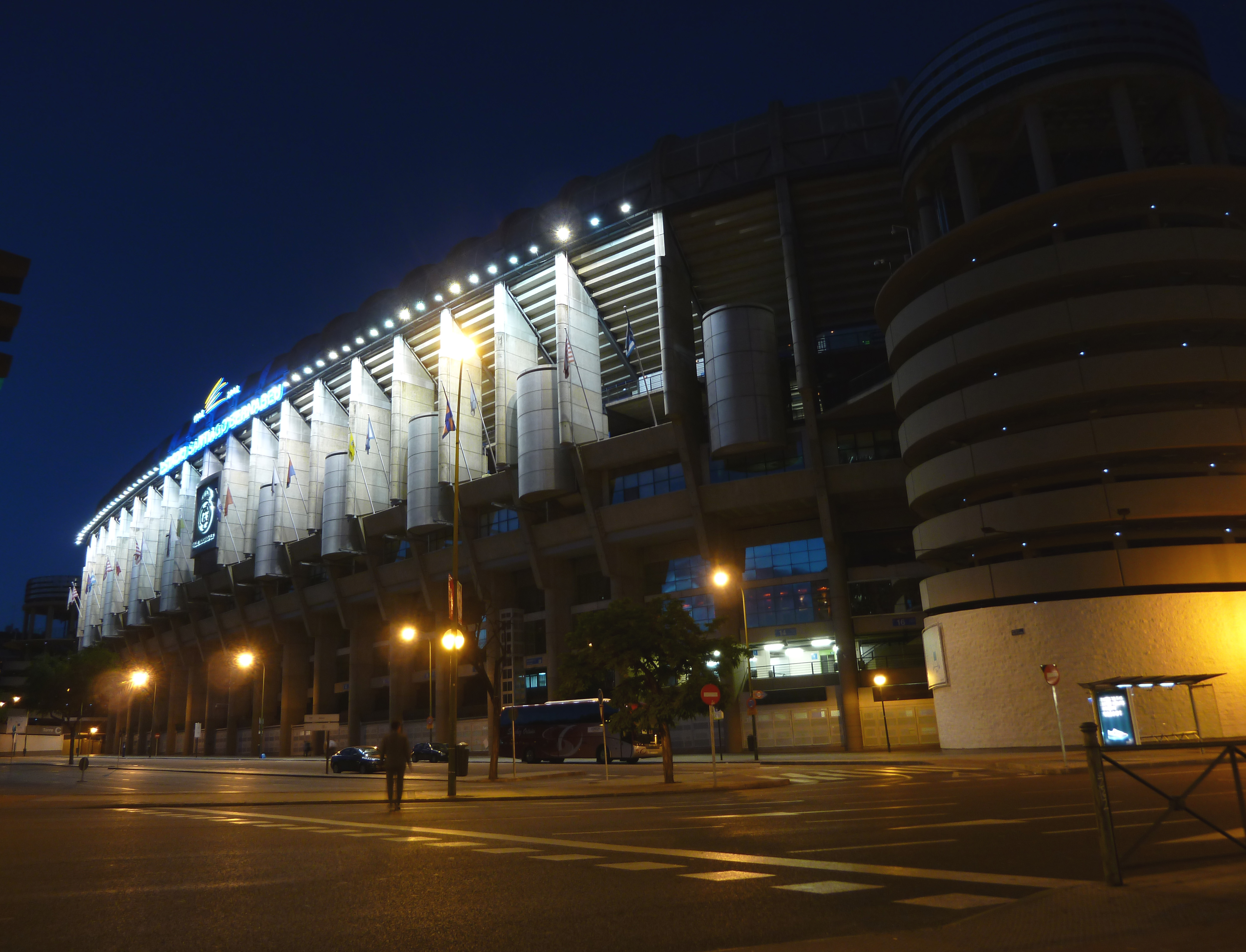 Santiago Bernabeu stadium, home of Real Madrid