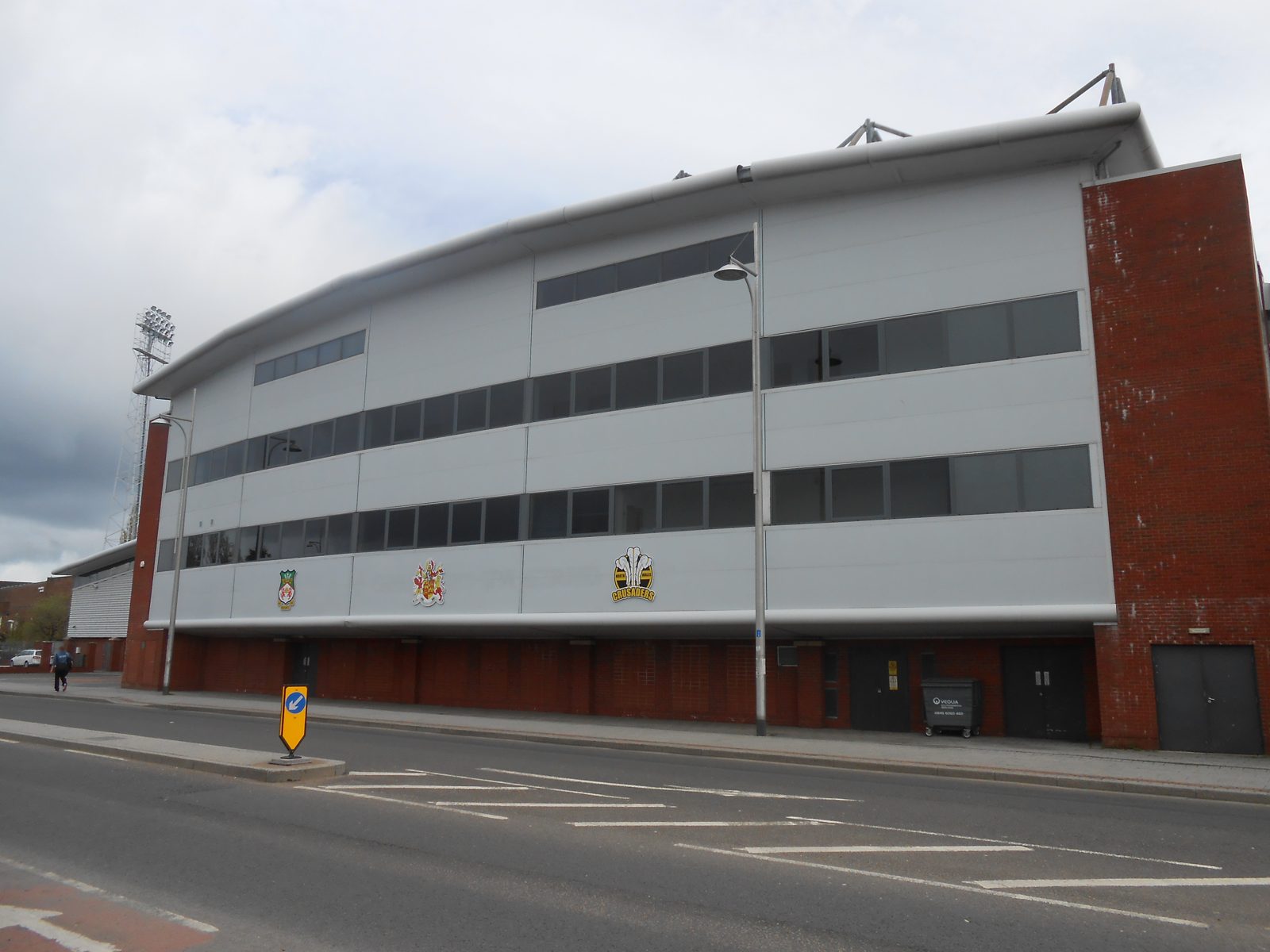 The Racecourse Ground in Wrexham, home of Wrexham AFC