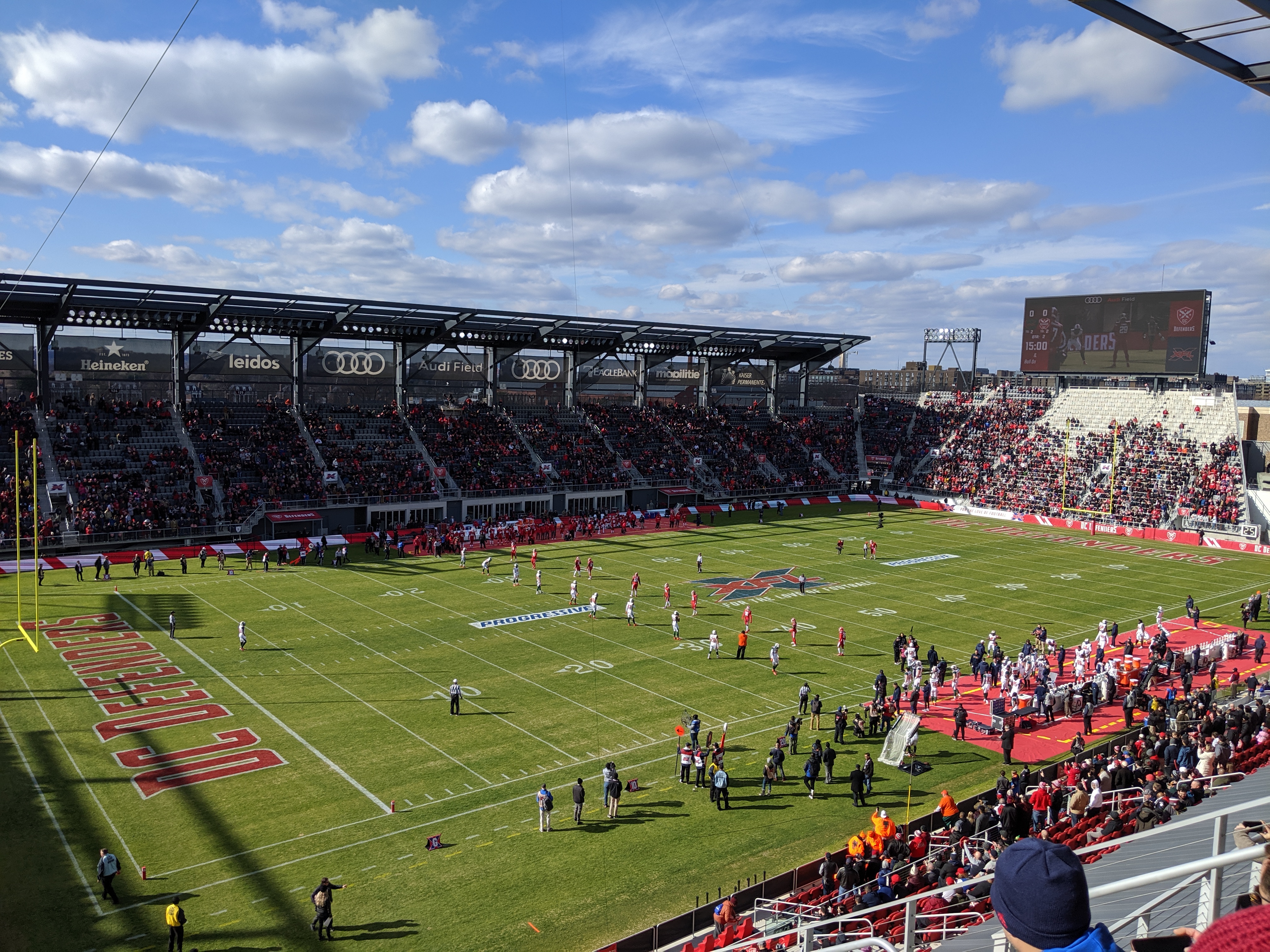 Audi Field, the home stadium of DC United in Washington, DC