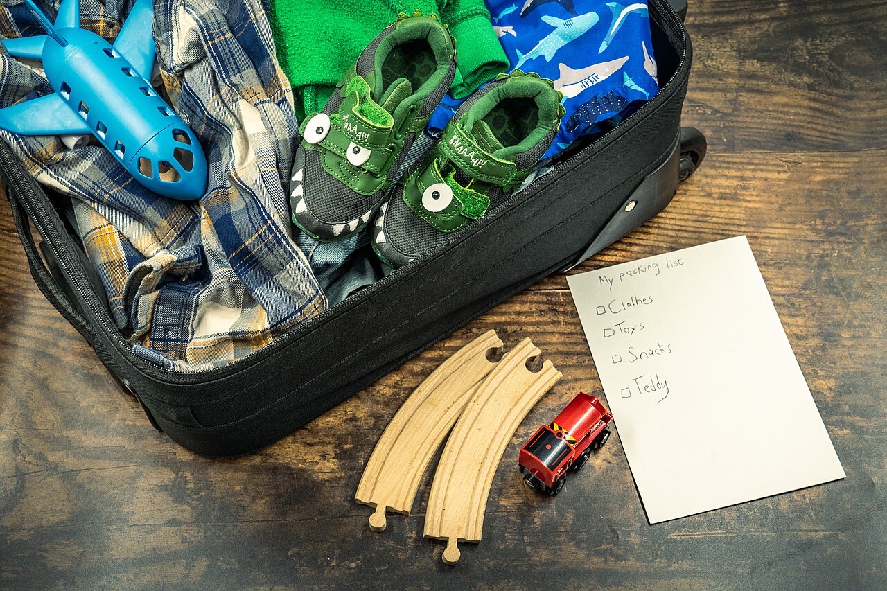 Kid's Holiday Packing List