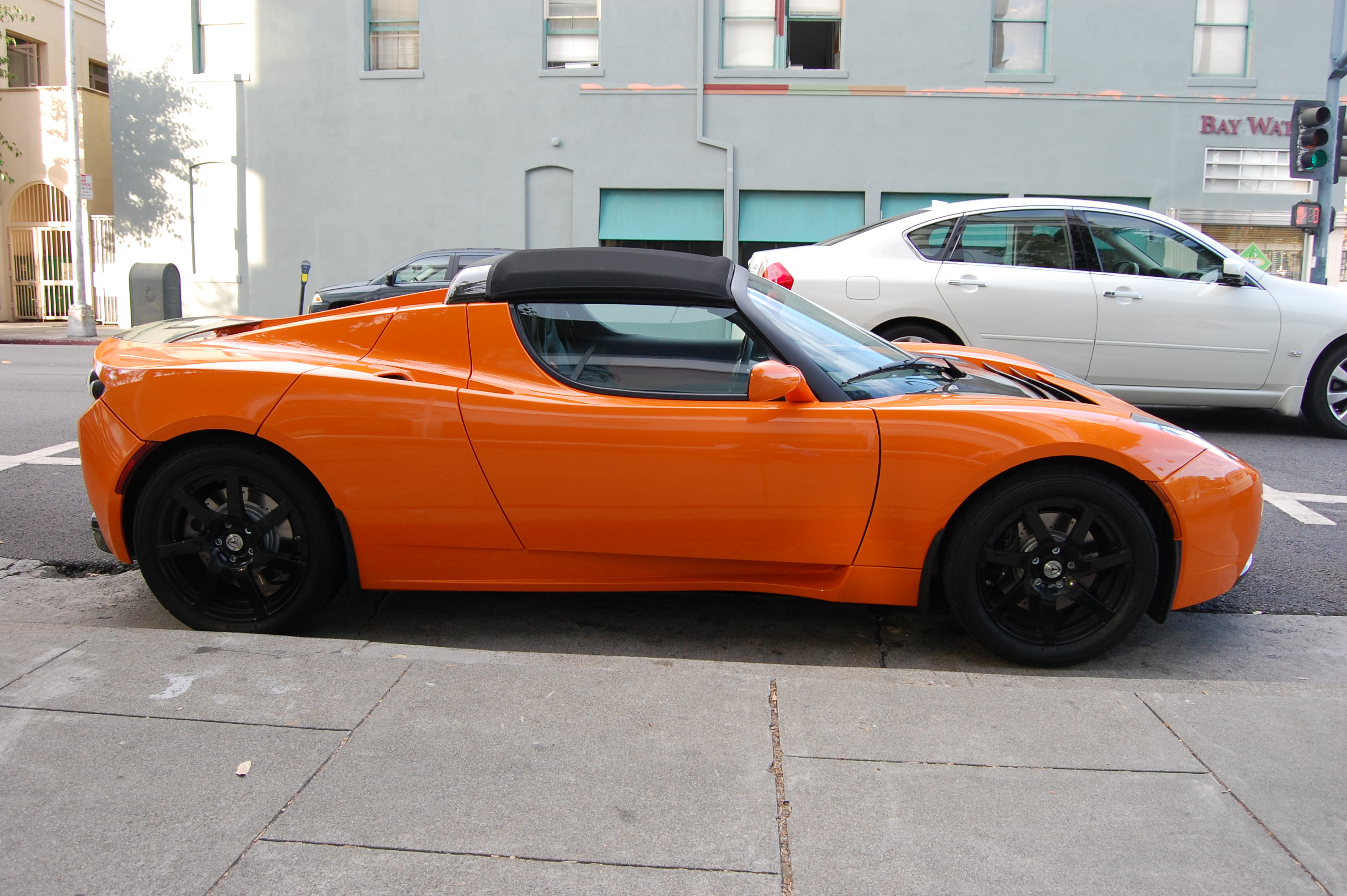 The first-generation Tesla Roadster Sport