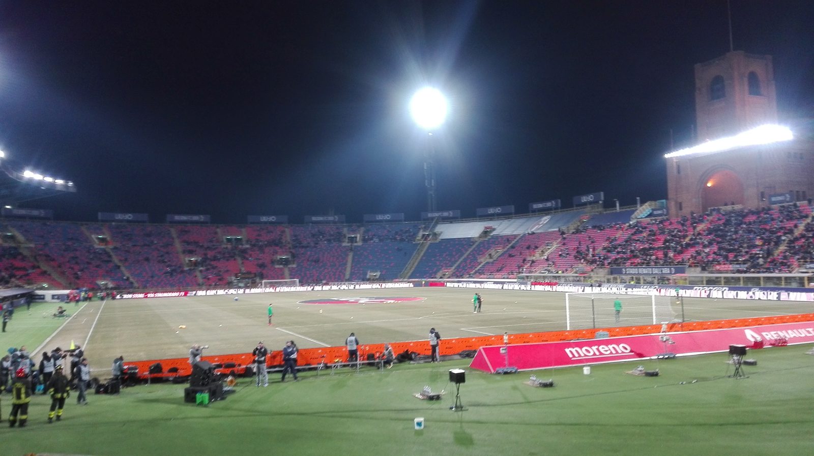 The Stadio Renato Dall'Ara in Bologna, where Inter beat Bologna 3-1