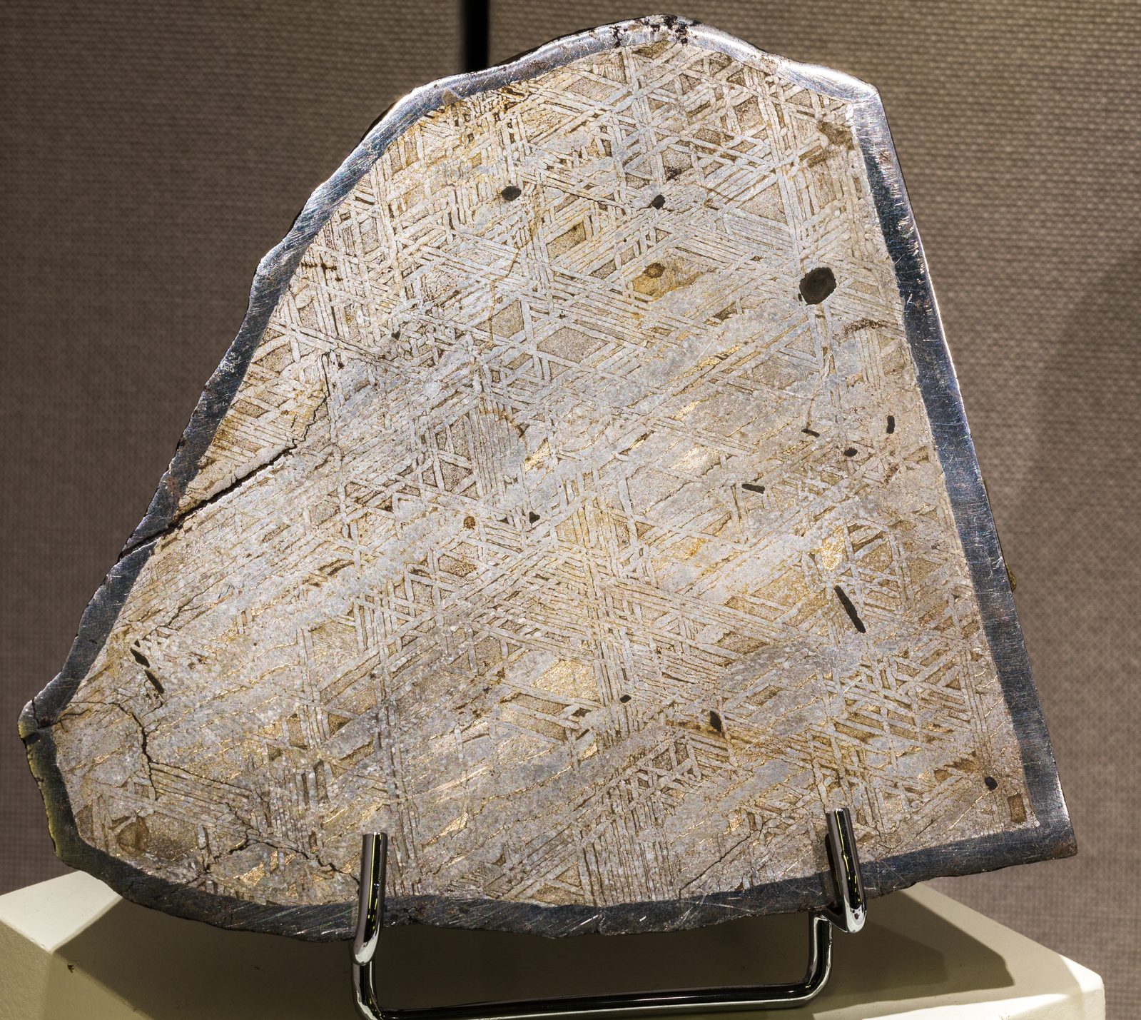 Iron meteorite from Hammersley Range in Australia