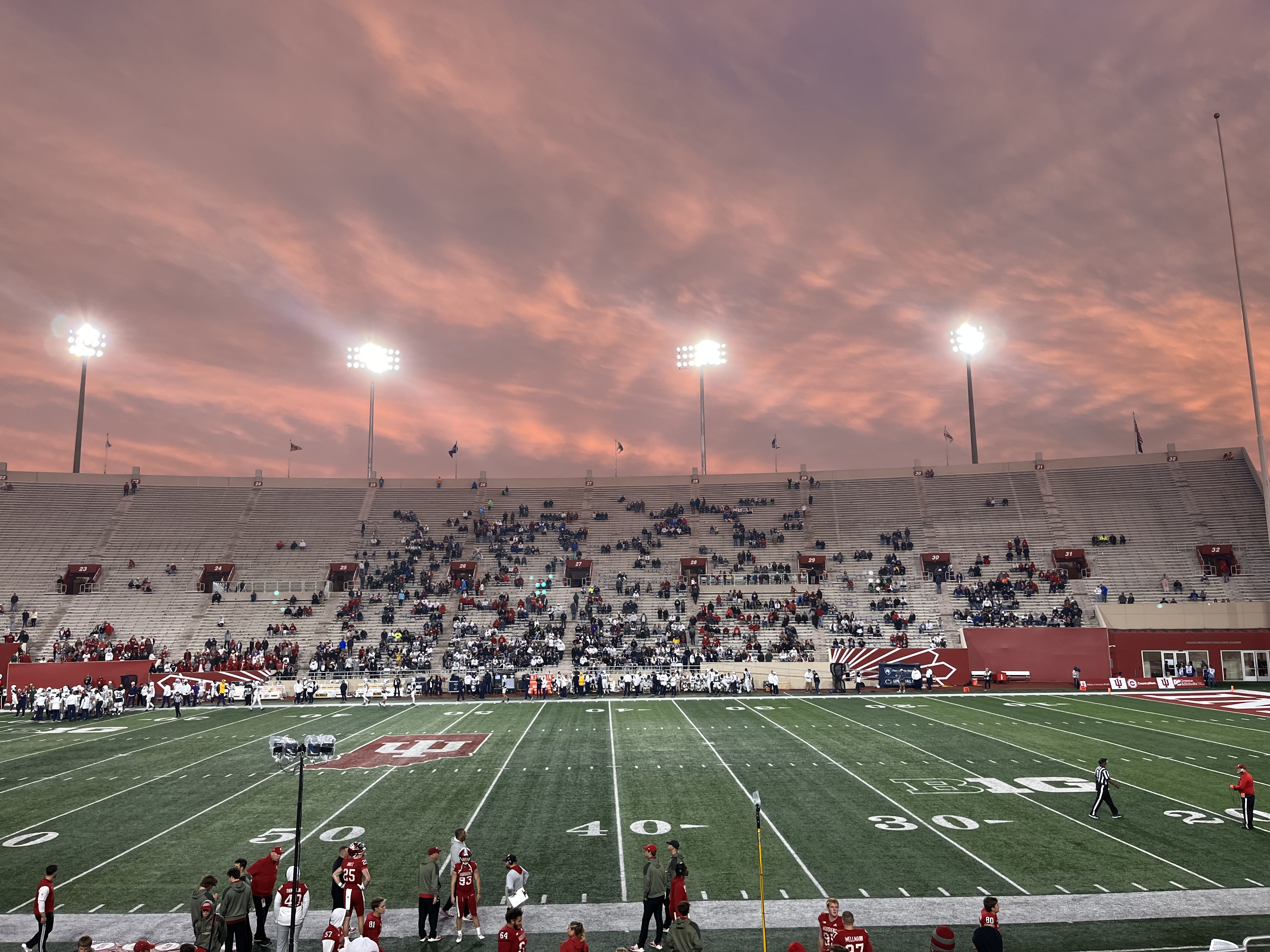 Memorial Stadium in Bloomington, Indiana