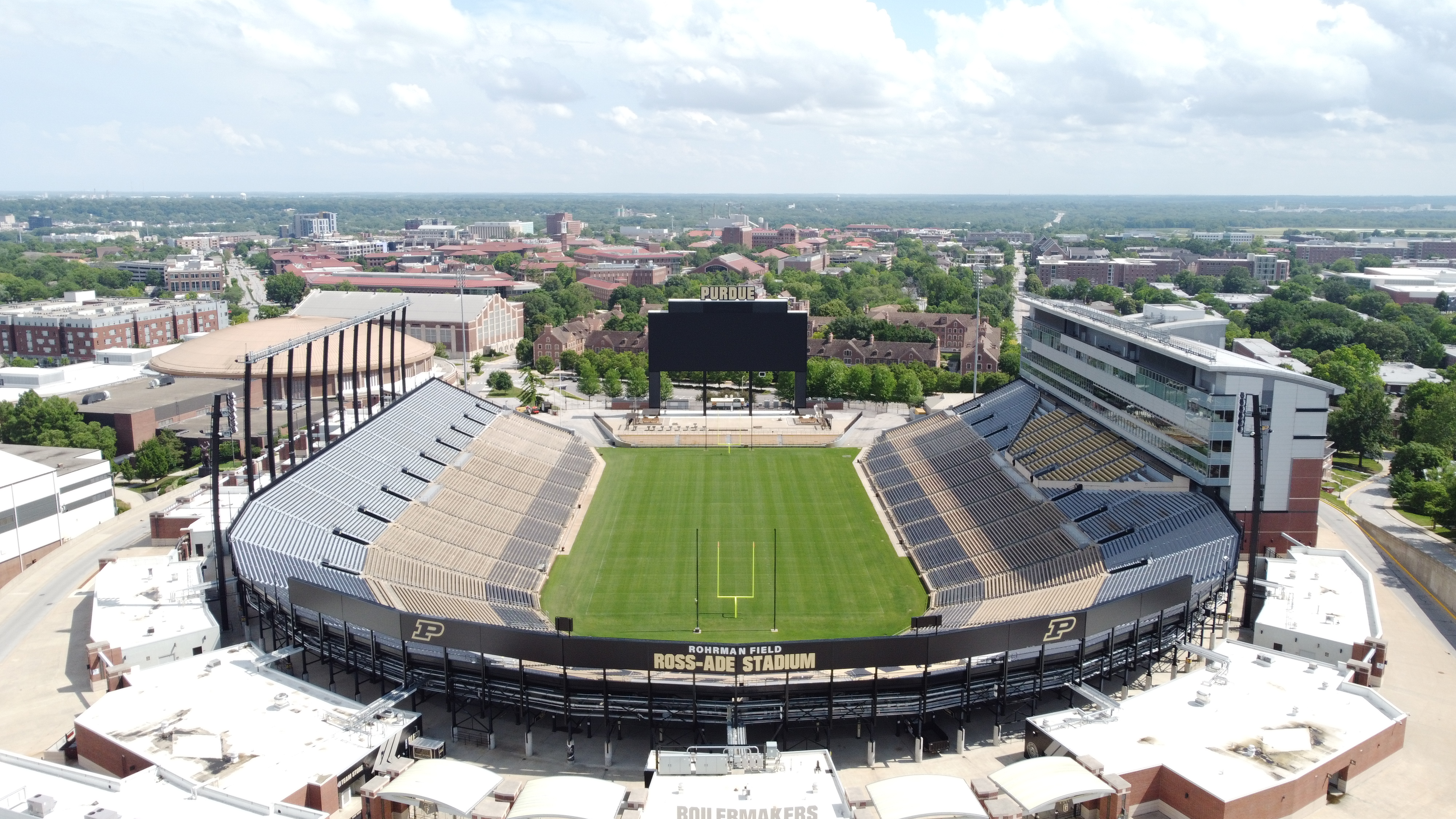 Ross-Ade Stadium in West Lafayette, Indiana, home of Purdue football