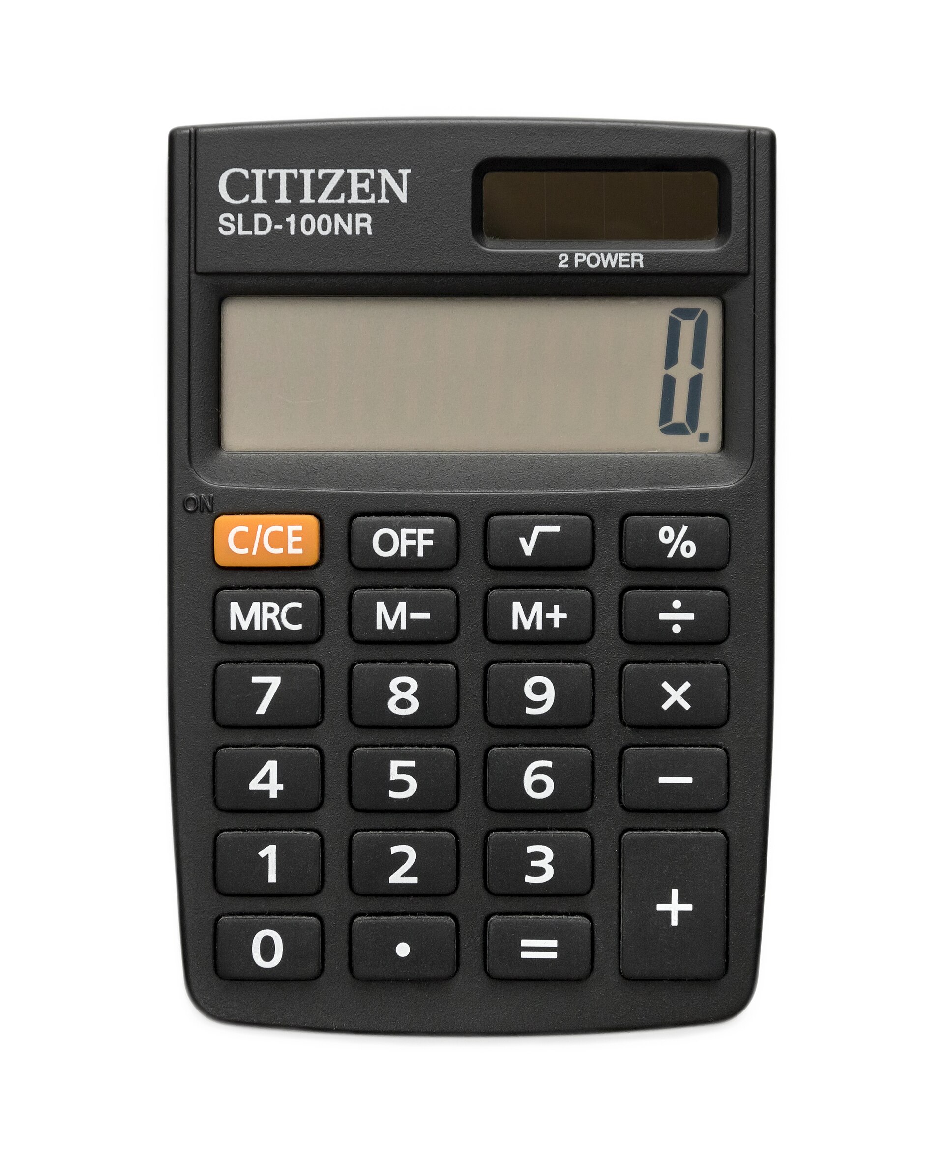 A calculator used to work out take-home pay