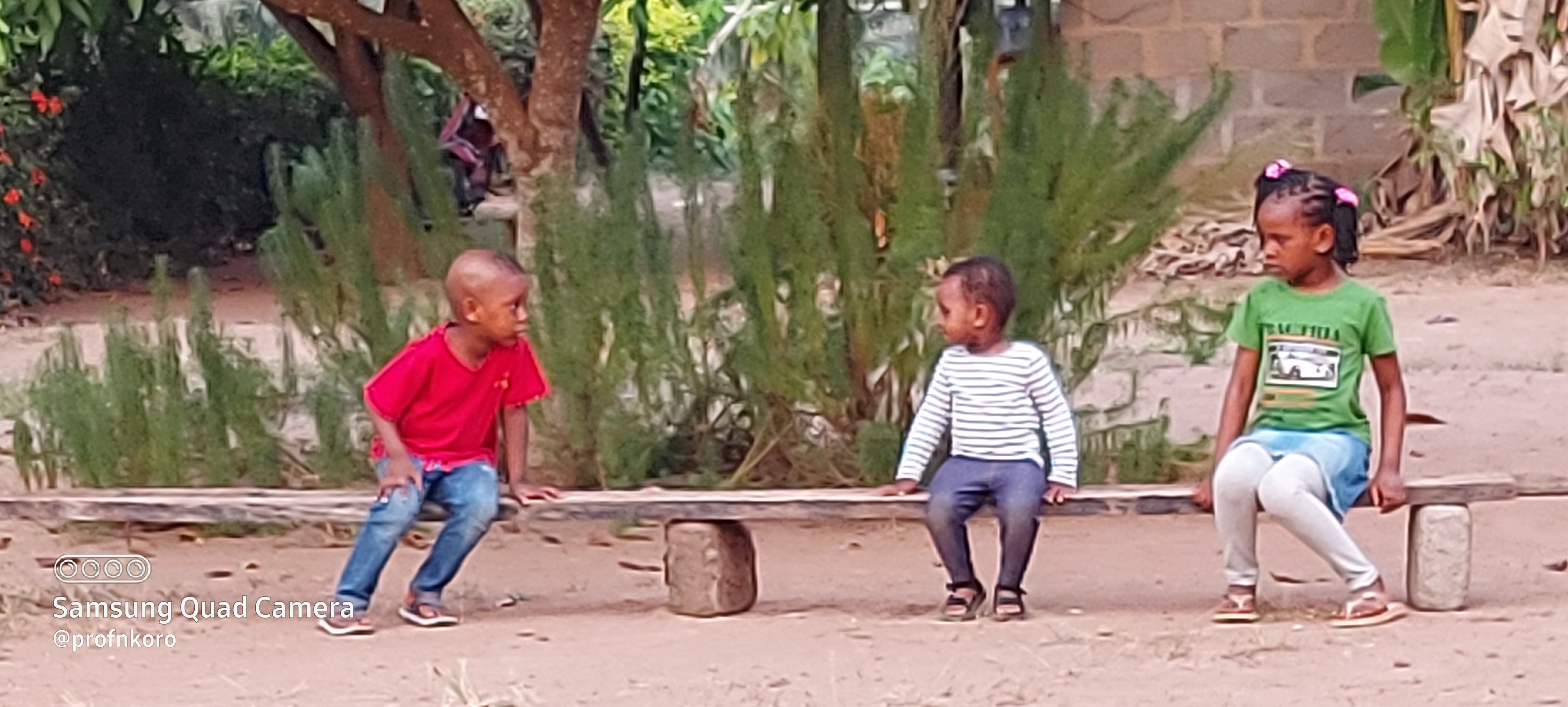 Children playing together
