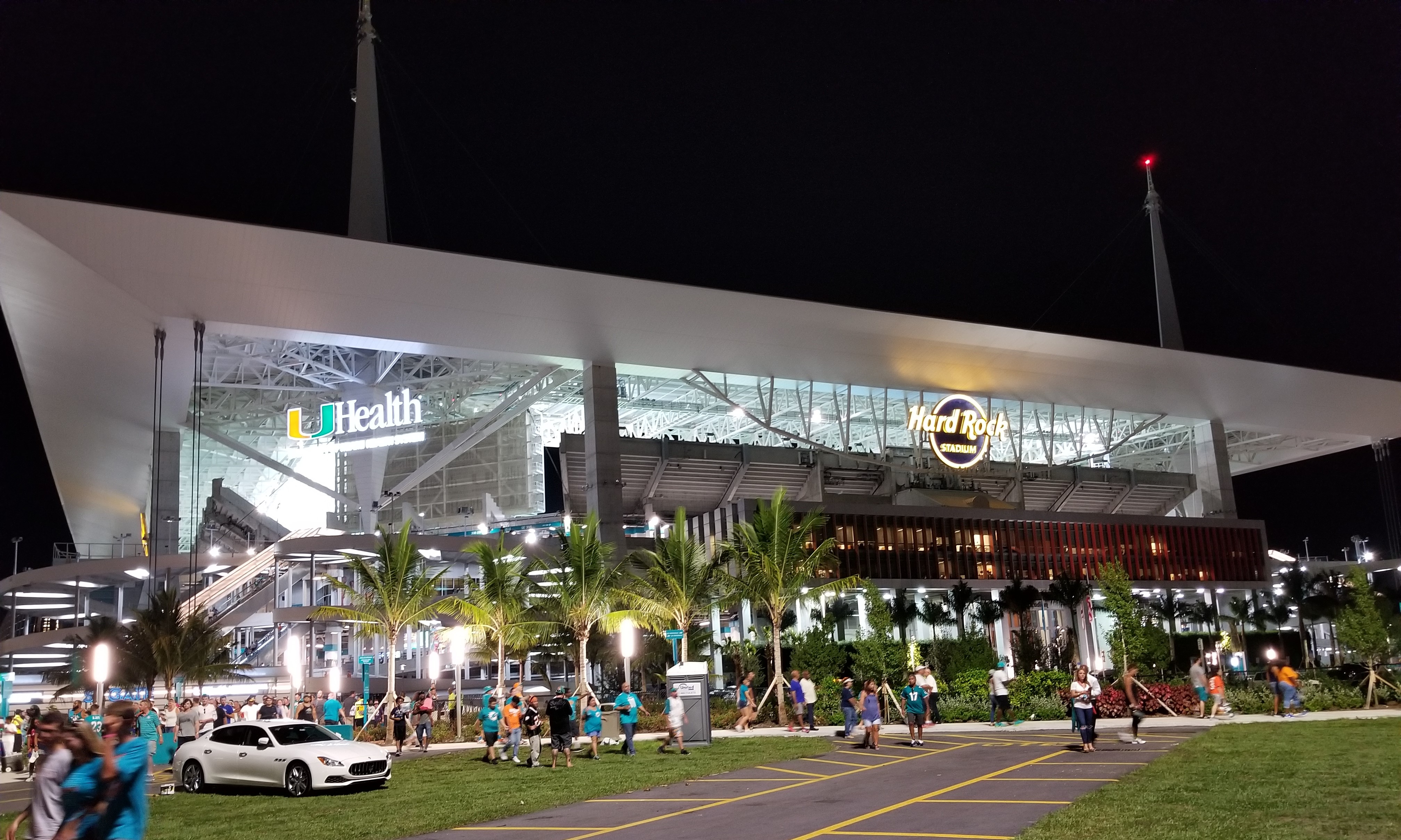 Hard Rock Stadium in Miami Gardens, home of the Miami Hurricanes