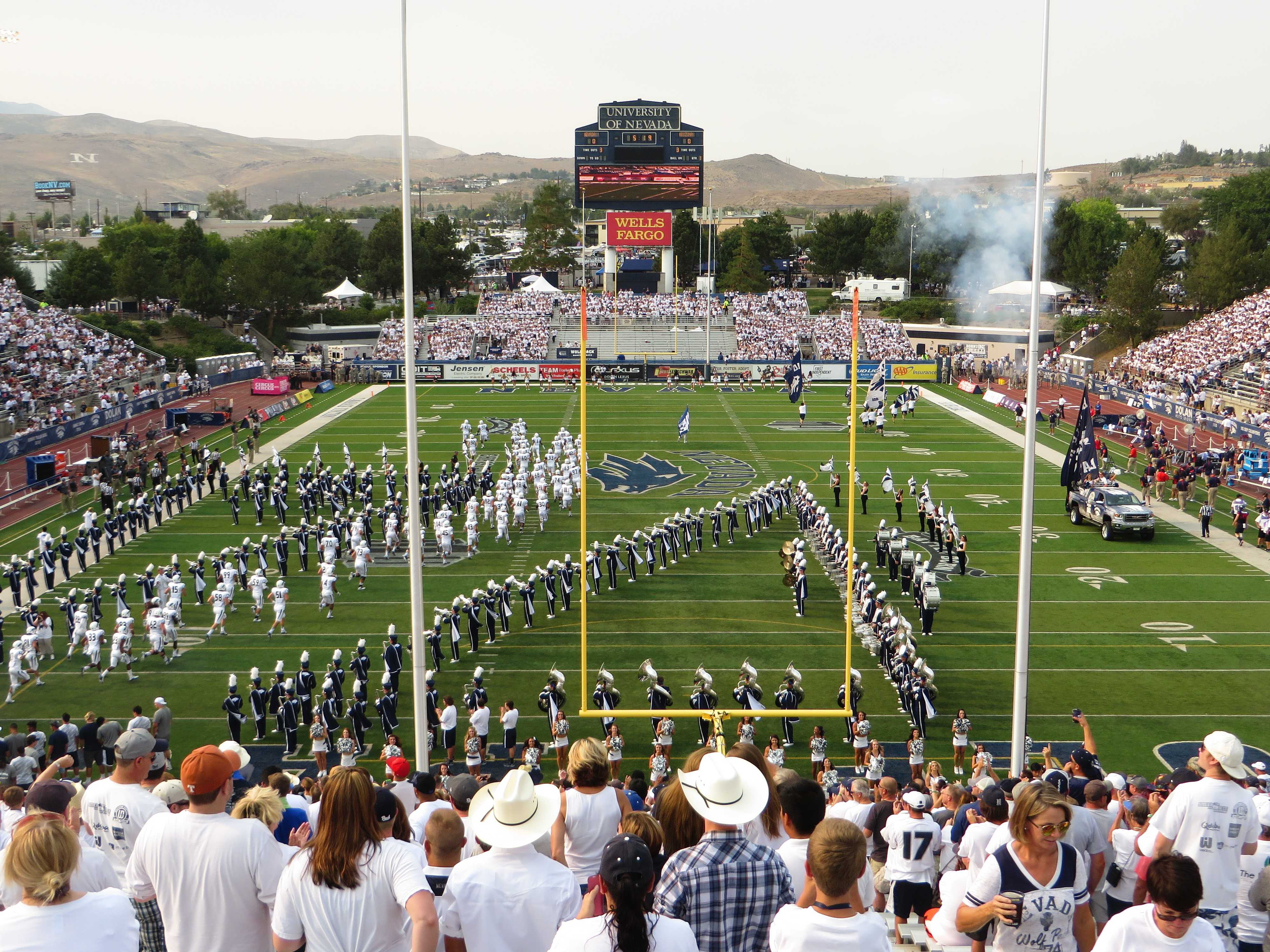 Mackay Stadium in Reno, Nevada's home field
