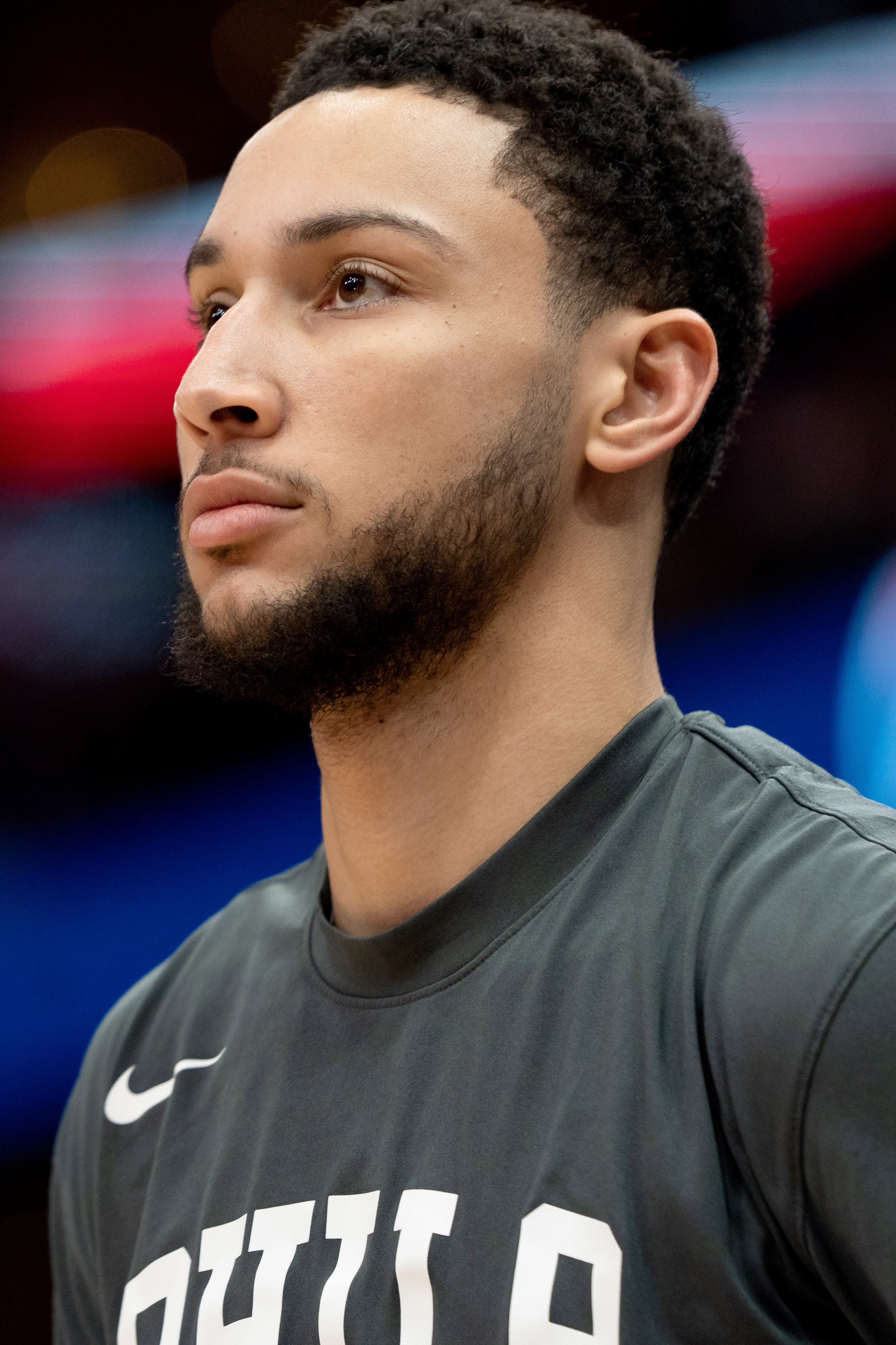 Ben Simmons during his early NBA years