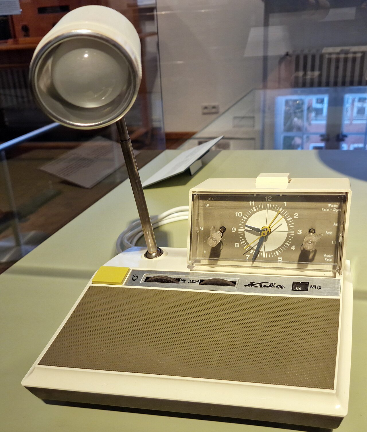 A vintage alarm clock