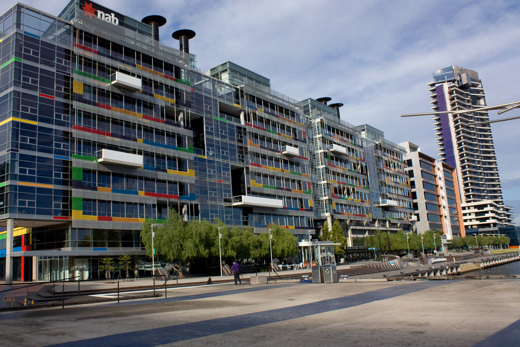 National Australia Bank building at Docklands in Melbourne