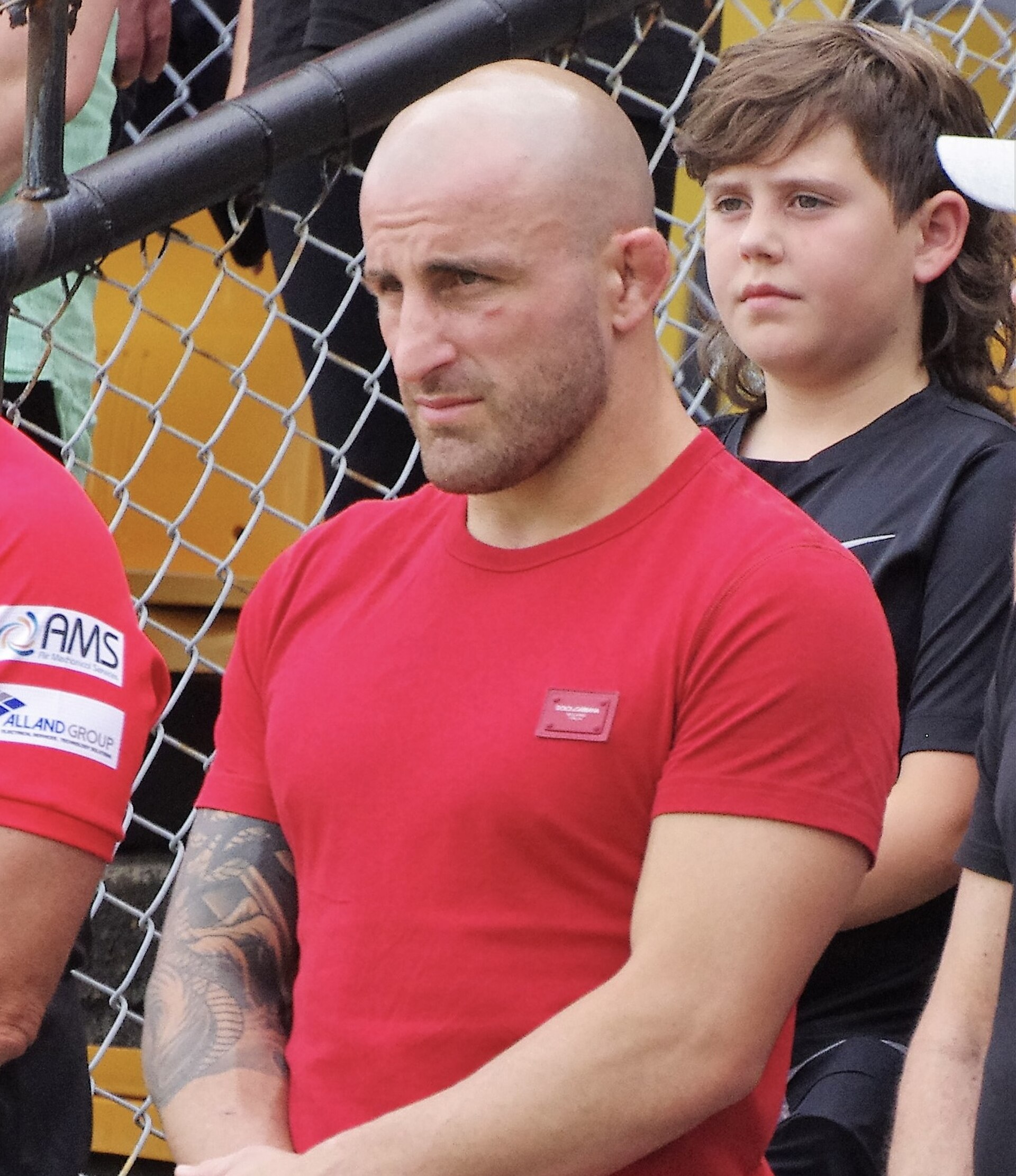Alexander Volkanovski at a public appearance