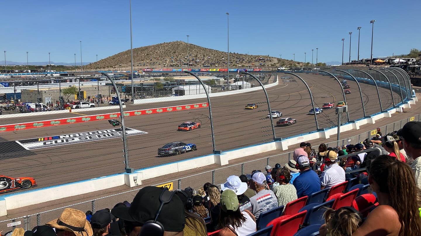 Phoenix Raceway during a NASCAR Cup Series race
