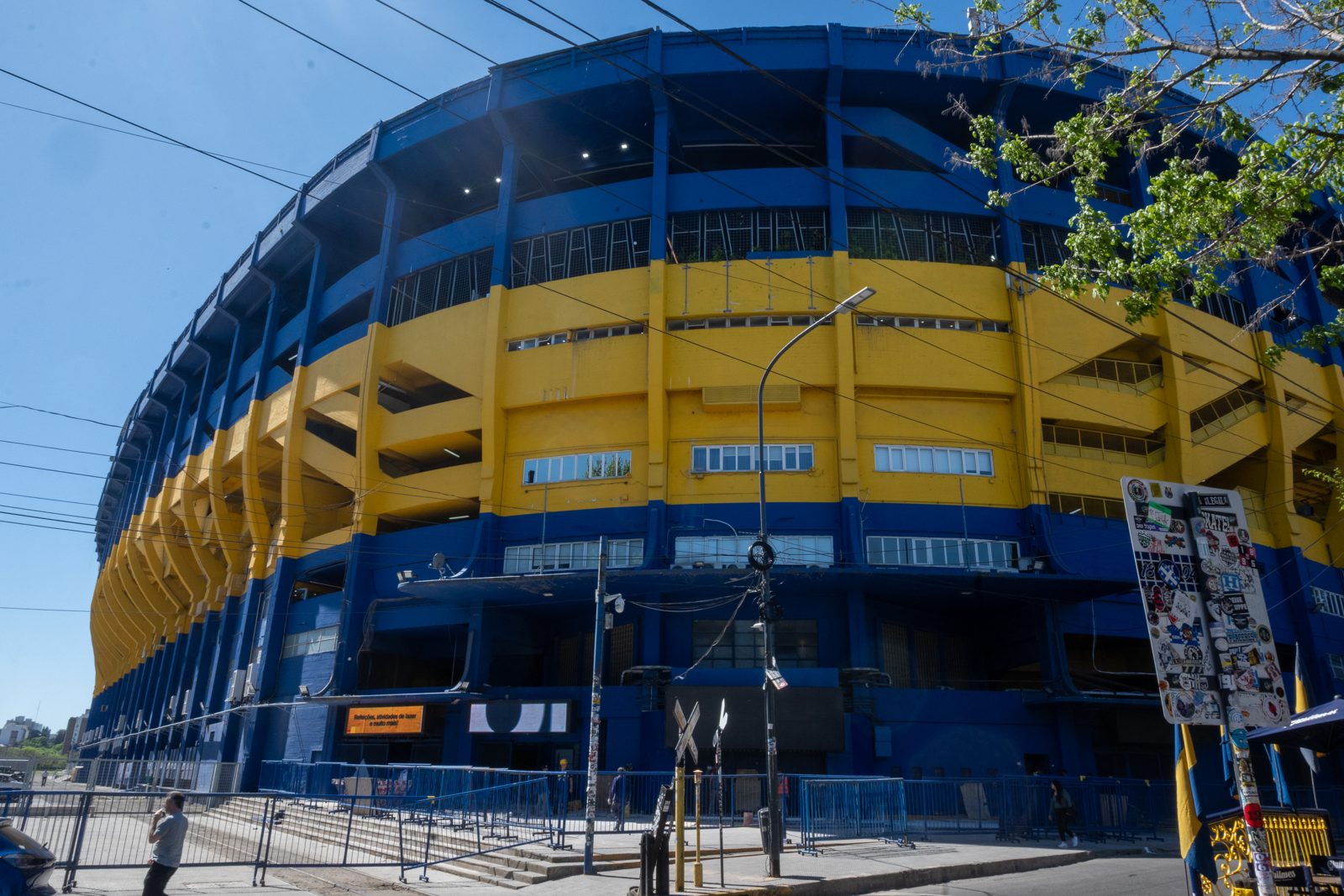 La Bombonera stadium in Buenos Aires, Boca Juniors home ground